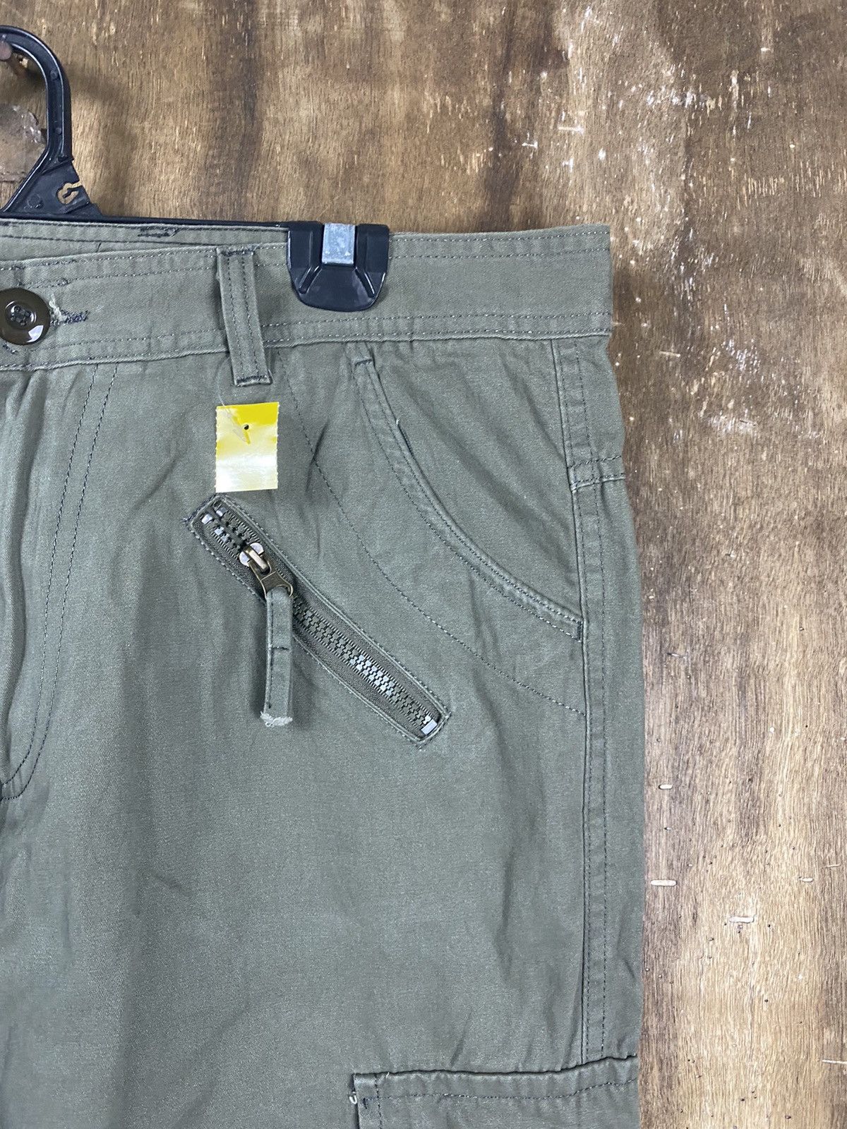 Japanese Brand DLL Japan multipocket green streetwear Cargo Pants #2435 Size US 34 / EU 50 - 5 Thumbnail