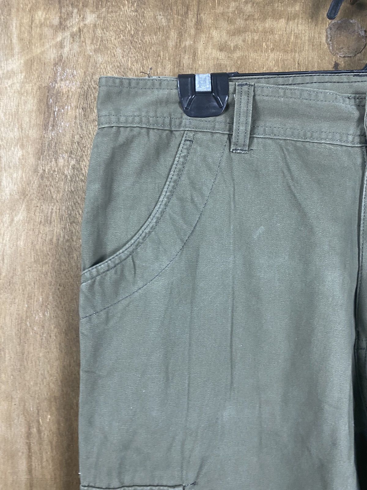 Japanese Brand DLL Japan multipocket green streetwear Cargo Pants #2435 Size US 34 / EU 50 - 4 Thumbnail