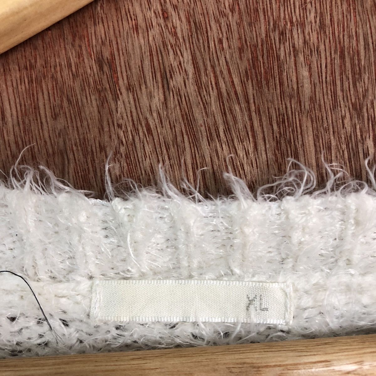 Vintage DL Japan GU ballon sleeve Mohair Shag Baggy Knitwear #c346 Size L / US 10 / IT 46 - 9 Thumbnail