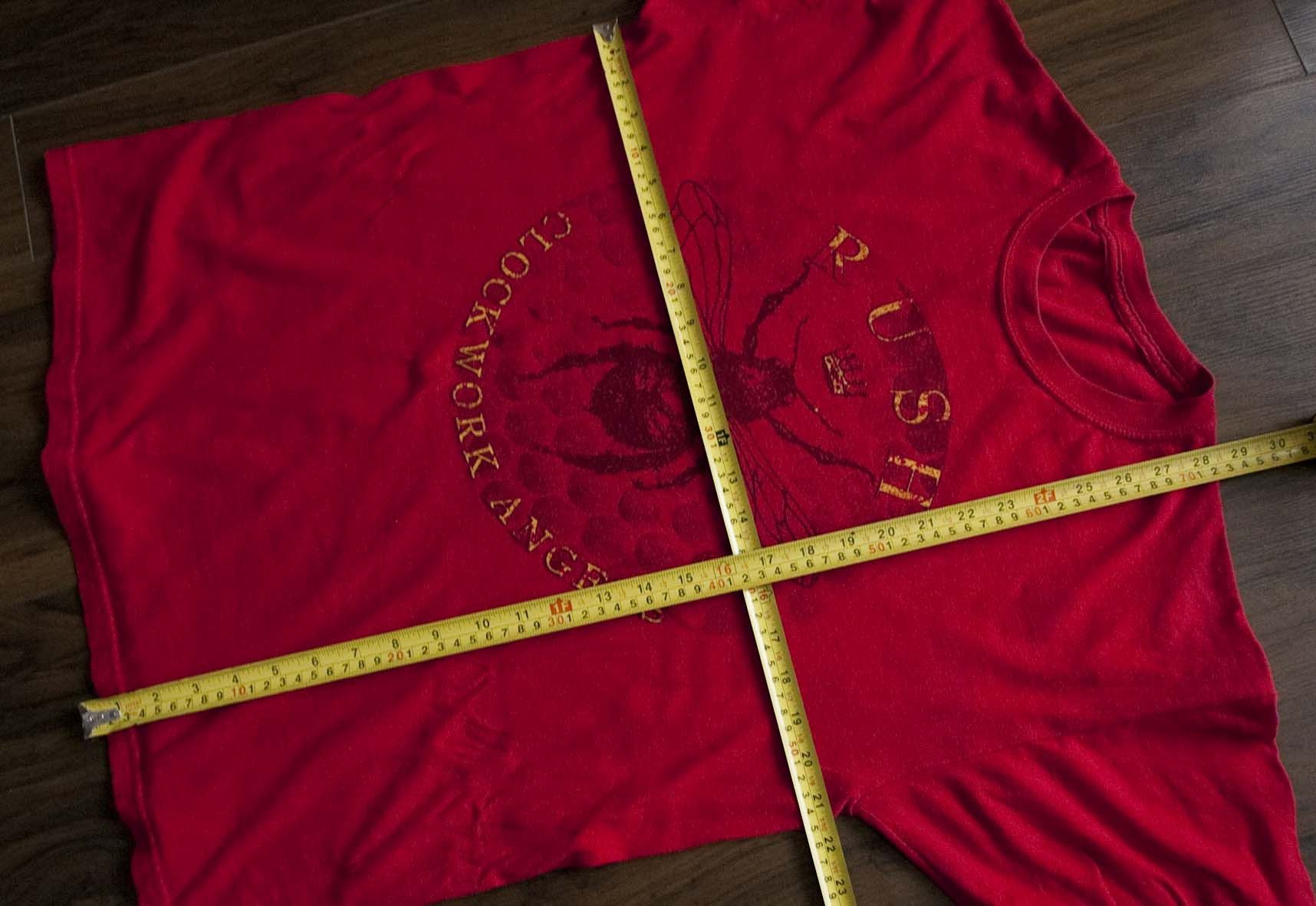 Band Tees Rush T Shirt Clockwork Angels 2012 Tour Size L Size US L / EU 52-54 / 3 - 3 Thumbnail
