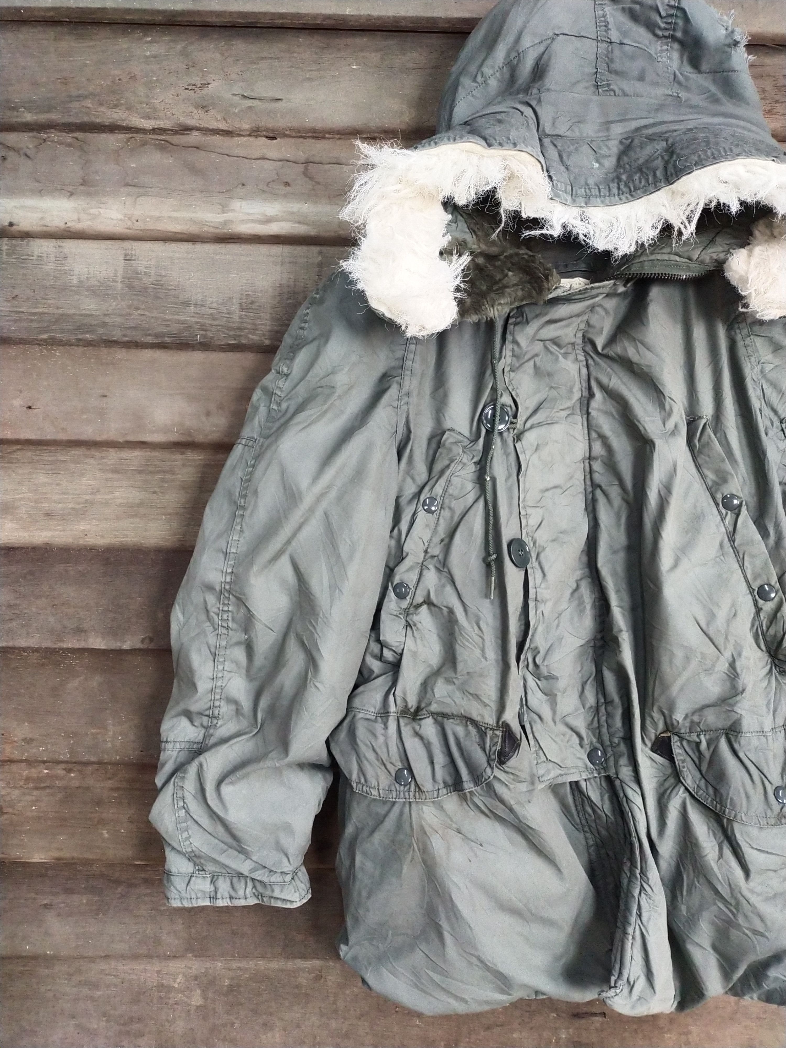 Vintage Parka Extreme Cold Weather military coat vintage #S225 Size US M / EU 48-50 / 2 - 7 Thumbnail