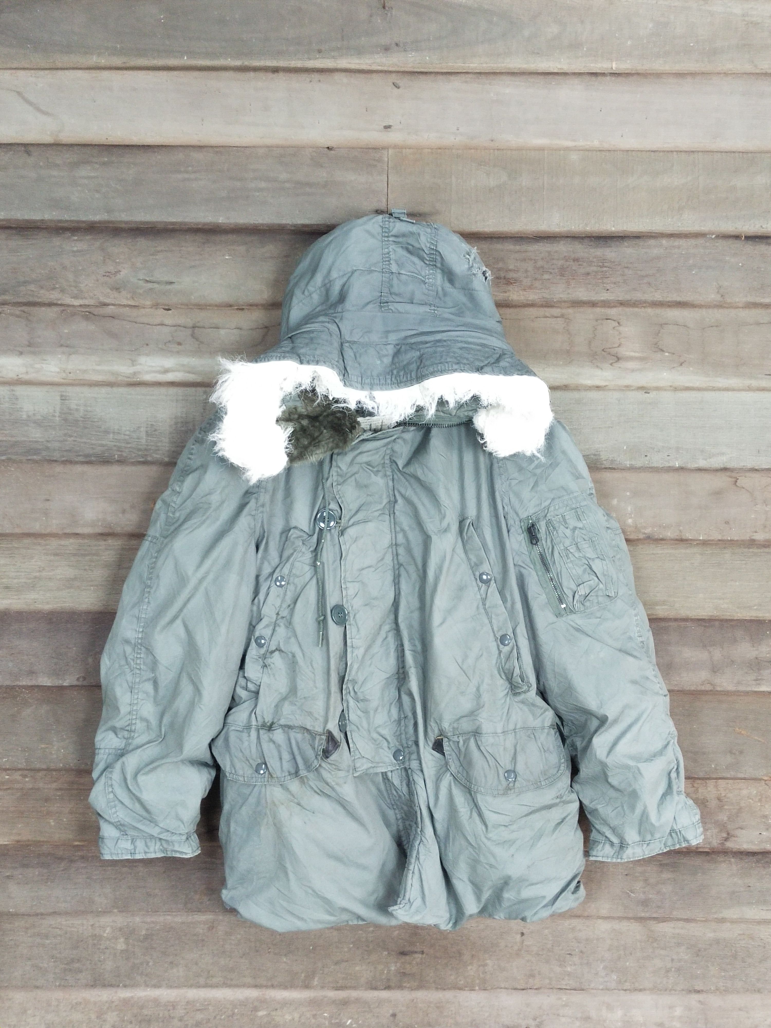 Vintage Parka Extreme Cold Weather military coat vintage #S225 Size US M / EU 48-50 / 2 - 1 Thumbnail