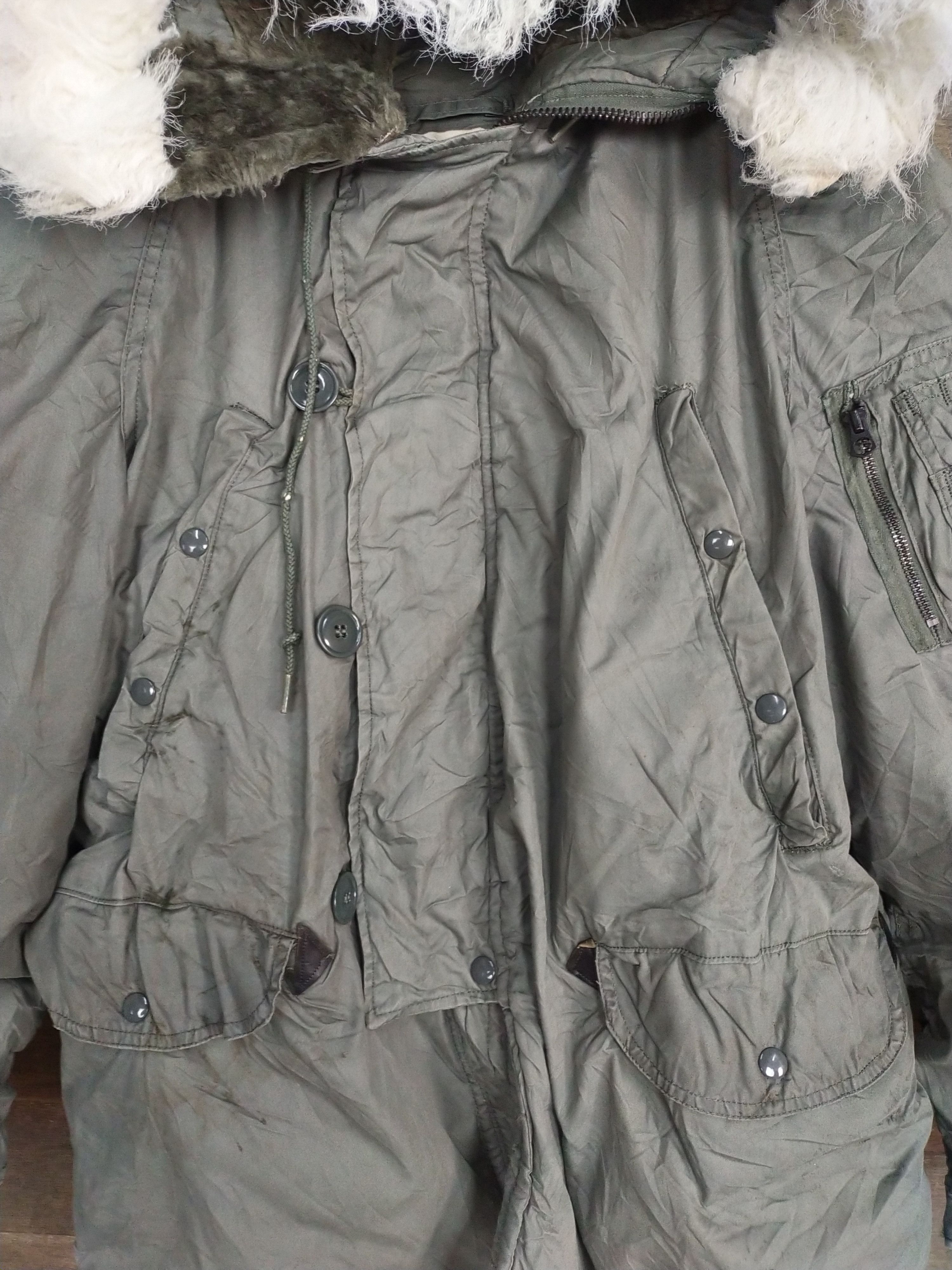 Vintage Parka Extreme Cold Weather military coat vintage #S225 Size US M / EU 48-50 / 2 - 3 Thumbnail