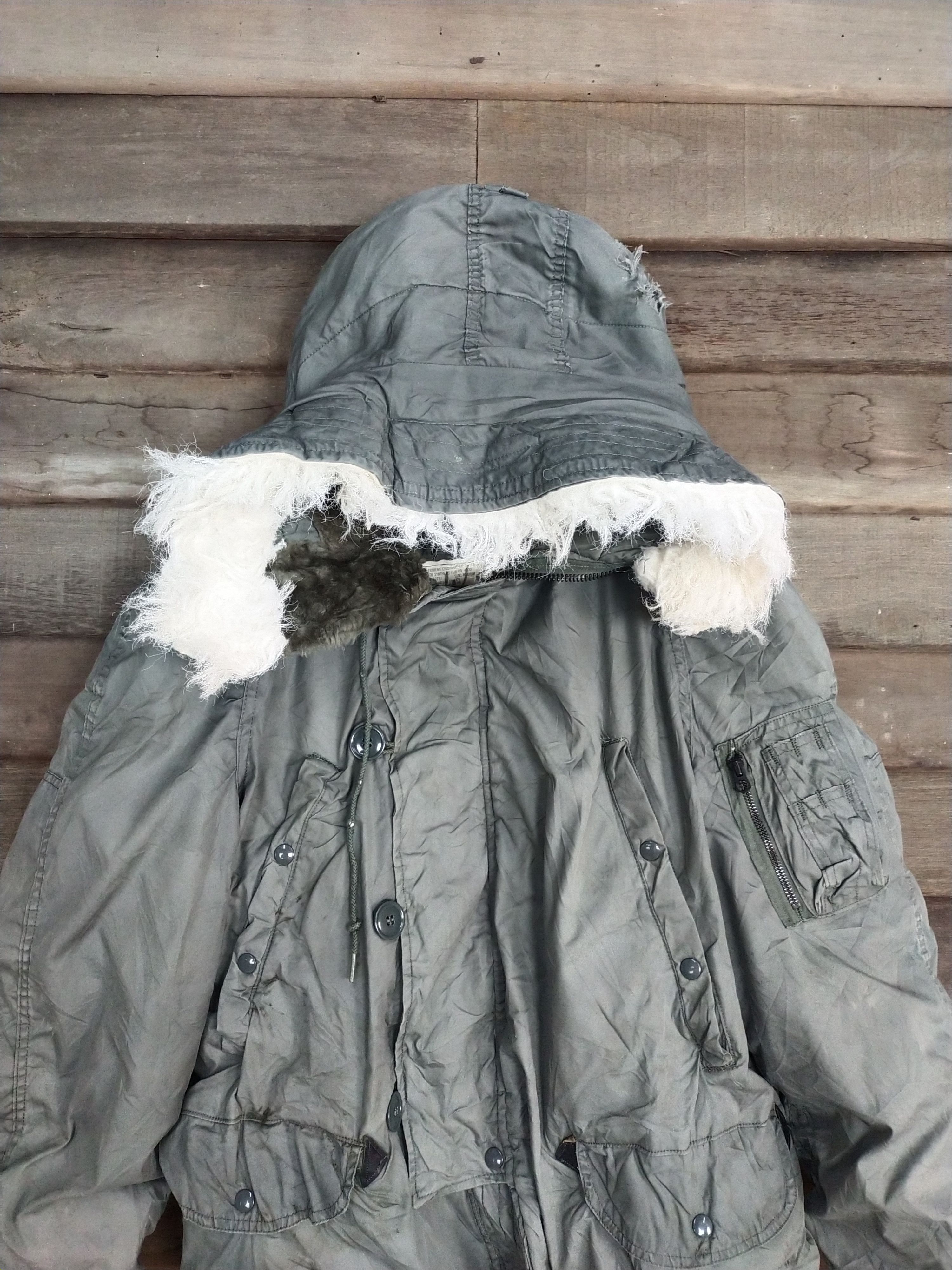 Vintage Parka Extreme Cold Weather military coat vintage #S225 Size US M / EU 48-50 / 2 - 2 Thumbnail