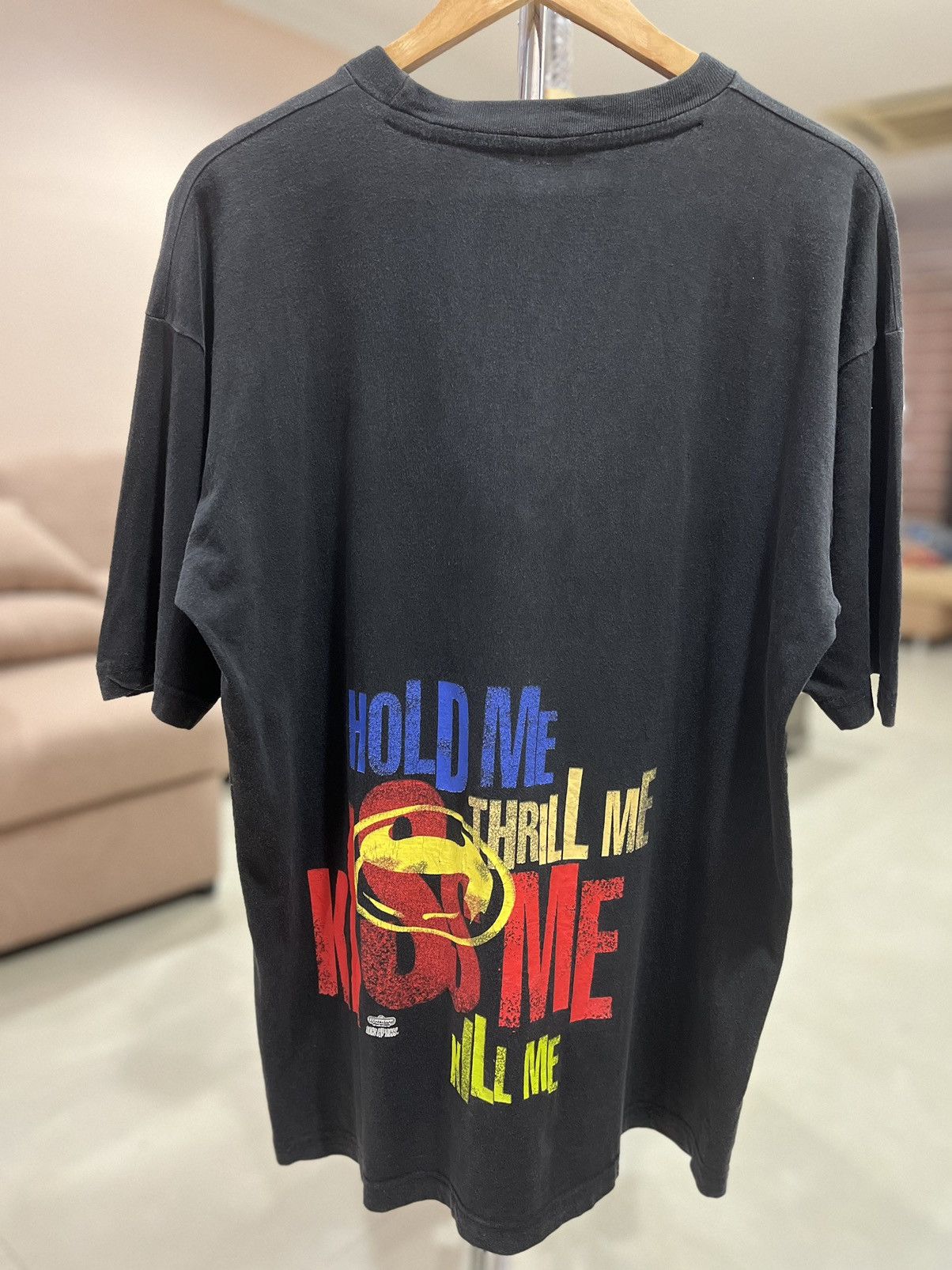 Band Tees × DC Comics × Vintage Vintage U2 Batman Forever Movie Soundtrack Size US XL / EU 56 / 4 - 4 Thumbnail