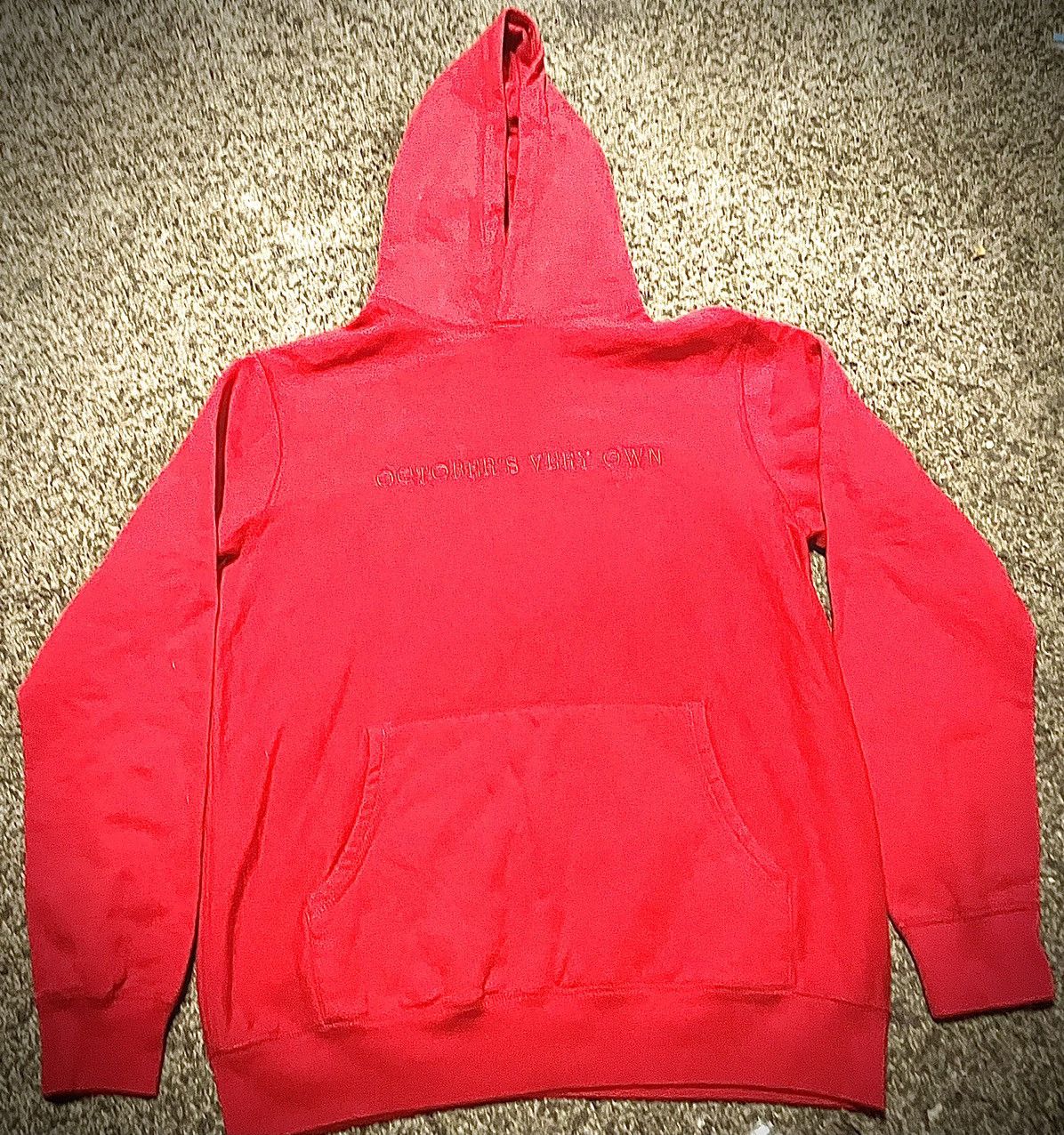 Red Ovo Hoodie | Grailed