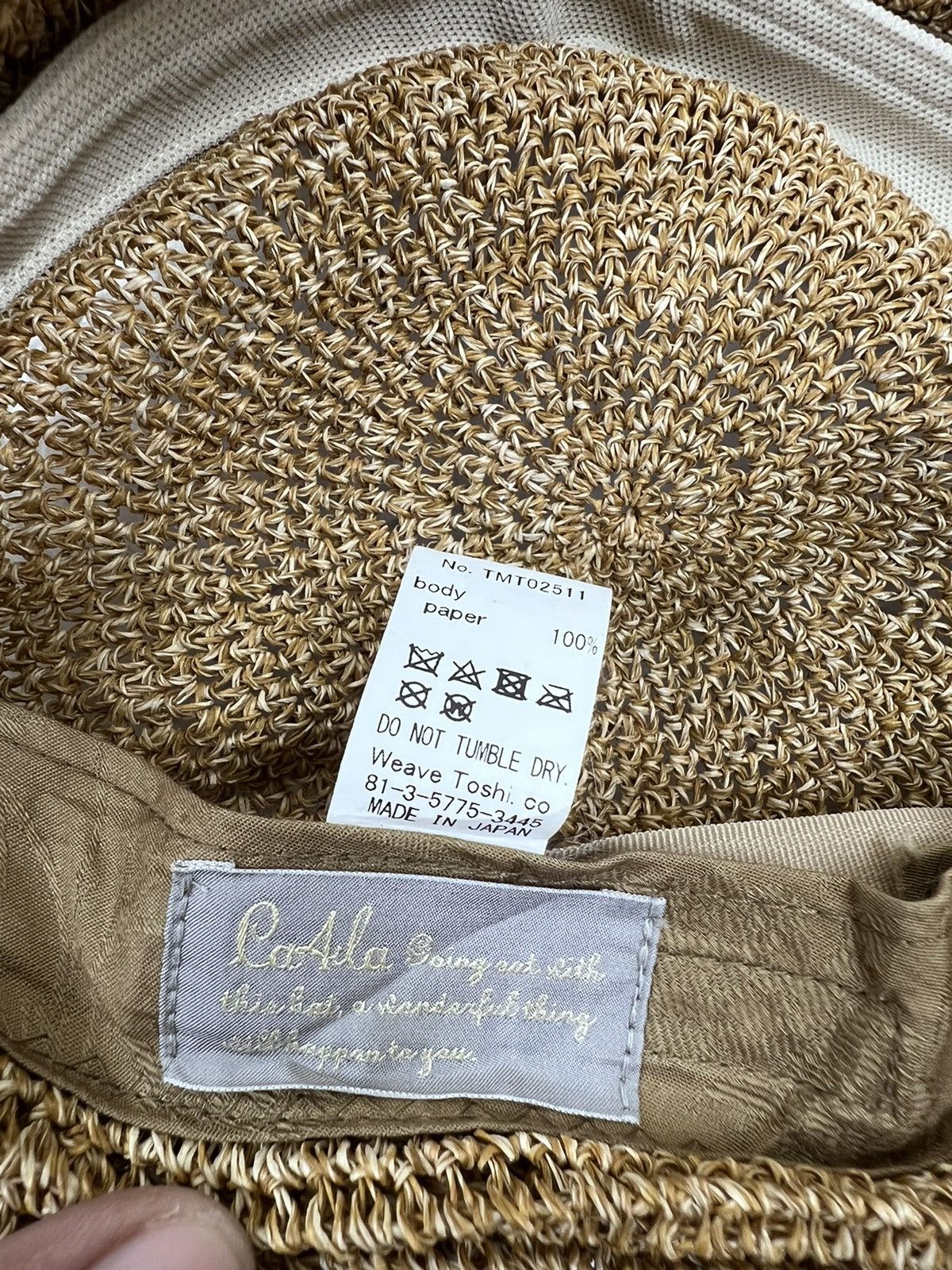 CA4LA CA4LA Hand Woven Straw Hat Size ONE SIZE - 4 Thumbnail