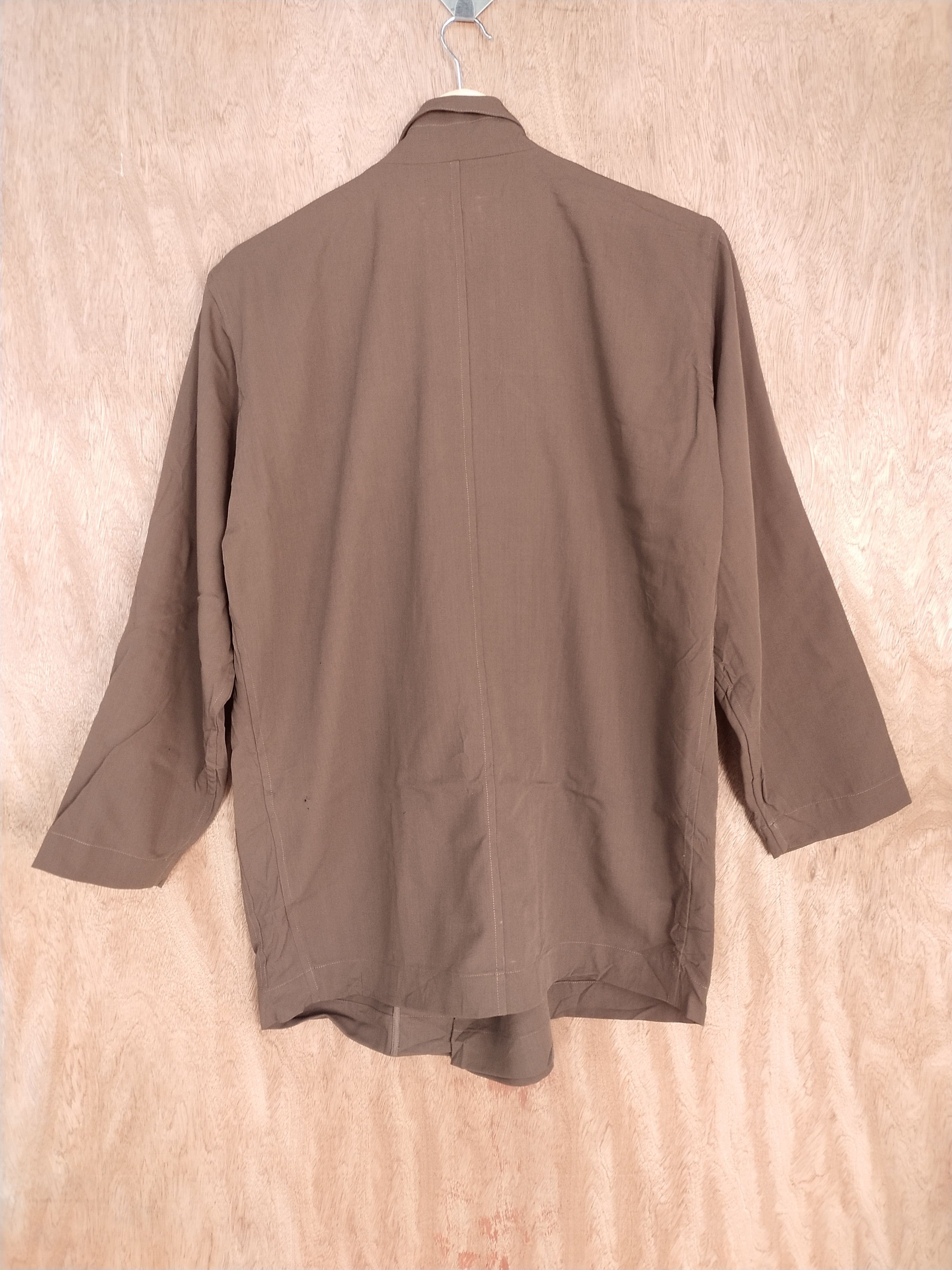 Issey Miyake Plantation dark brown Cardigan #S233DL Size US M / EU 48-50 / 2 - 9 Thumbnail
