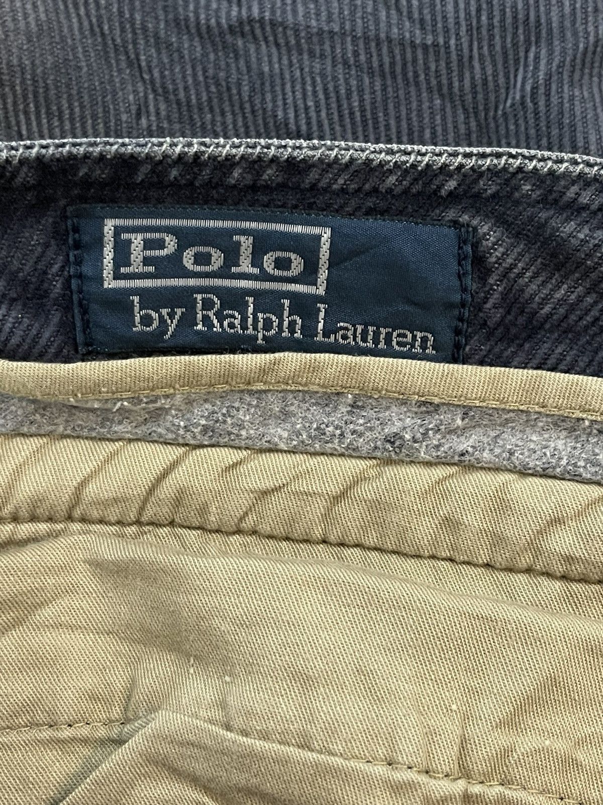 Polo Ralph Lauren × RRL Ralph Lauren × Vintage Vintage Polo Ralph Lauren Multi Pocket Tactical Velvet Pants Size US 32 / EU 48 - 11 Thumbnail