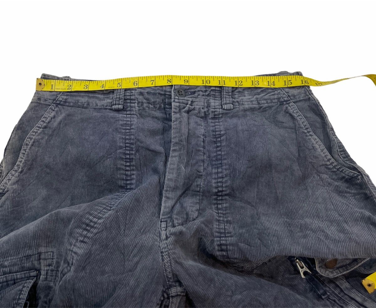 Polo Ralph Lauren × RRL Ralph Lauren × Vintage Vintage Polo Ralph Lauren Multi Pocket Tactical Velvet Pants Size US 32 / EU 48 - 8 Thumbnail