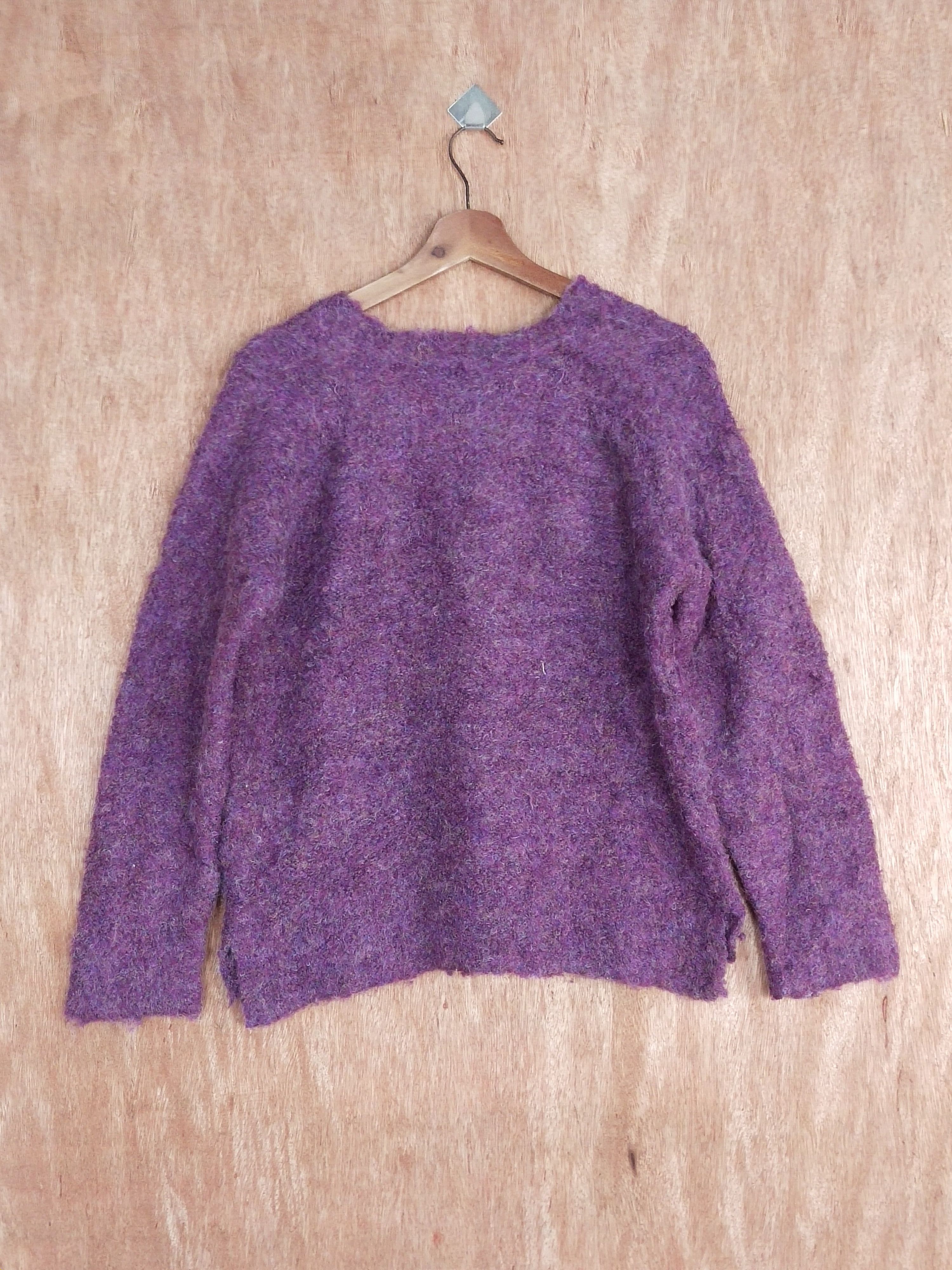 Aran Isles Knitwear Purple Sweater Top Knitwear Womenswear #S230 Size US S / EU 44-46 / 1 - 6 Thumbnail