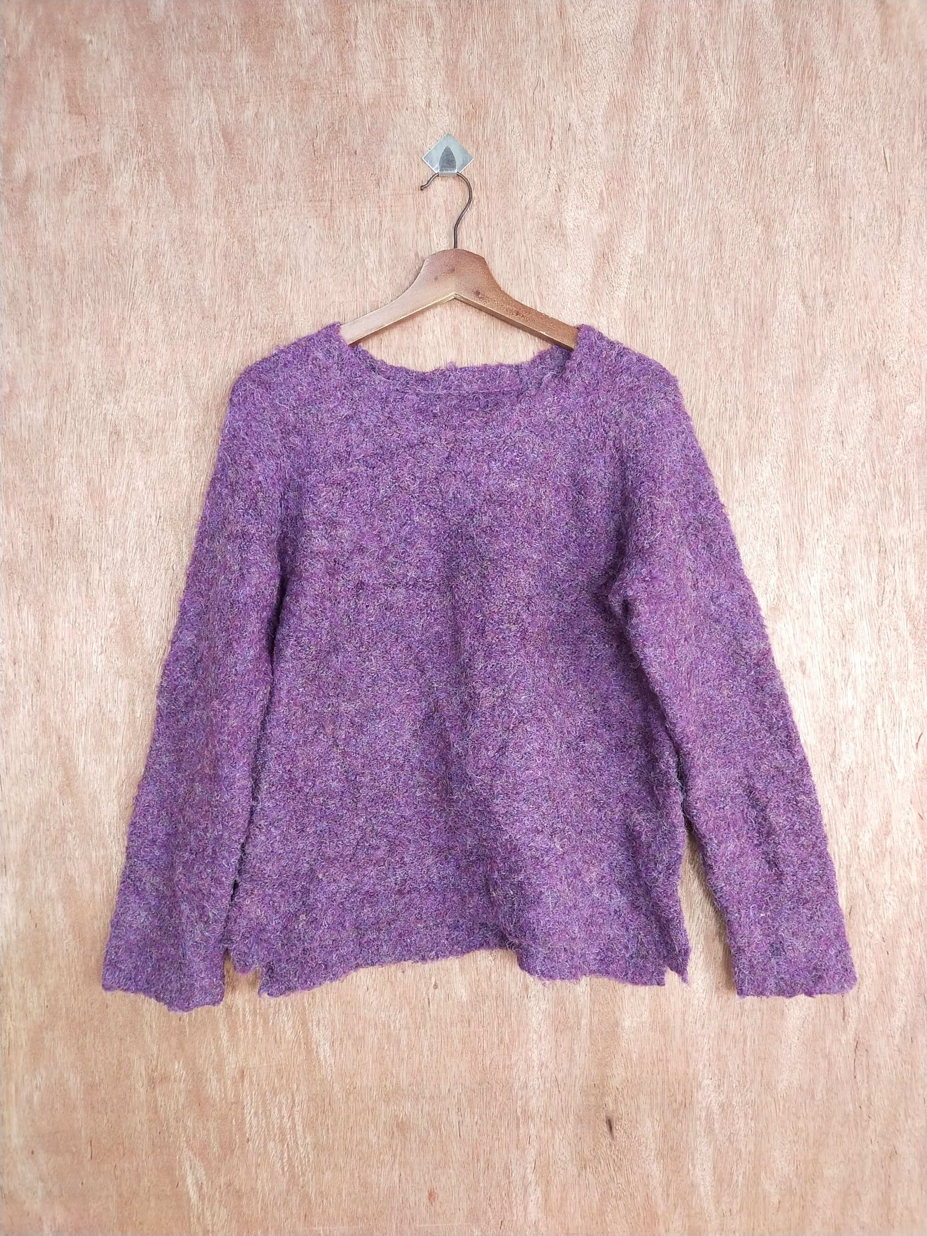 Aran Isles Knitwear Purple Sweater Top Knitwear Womenswear #S230 Size US S / EU 44-46 / 1 - 1 Thumbnail