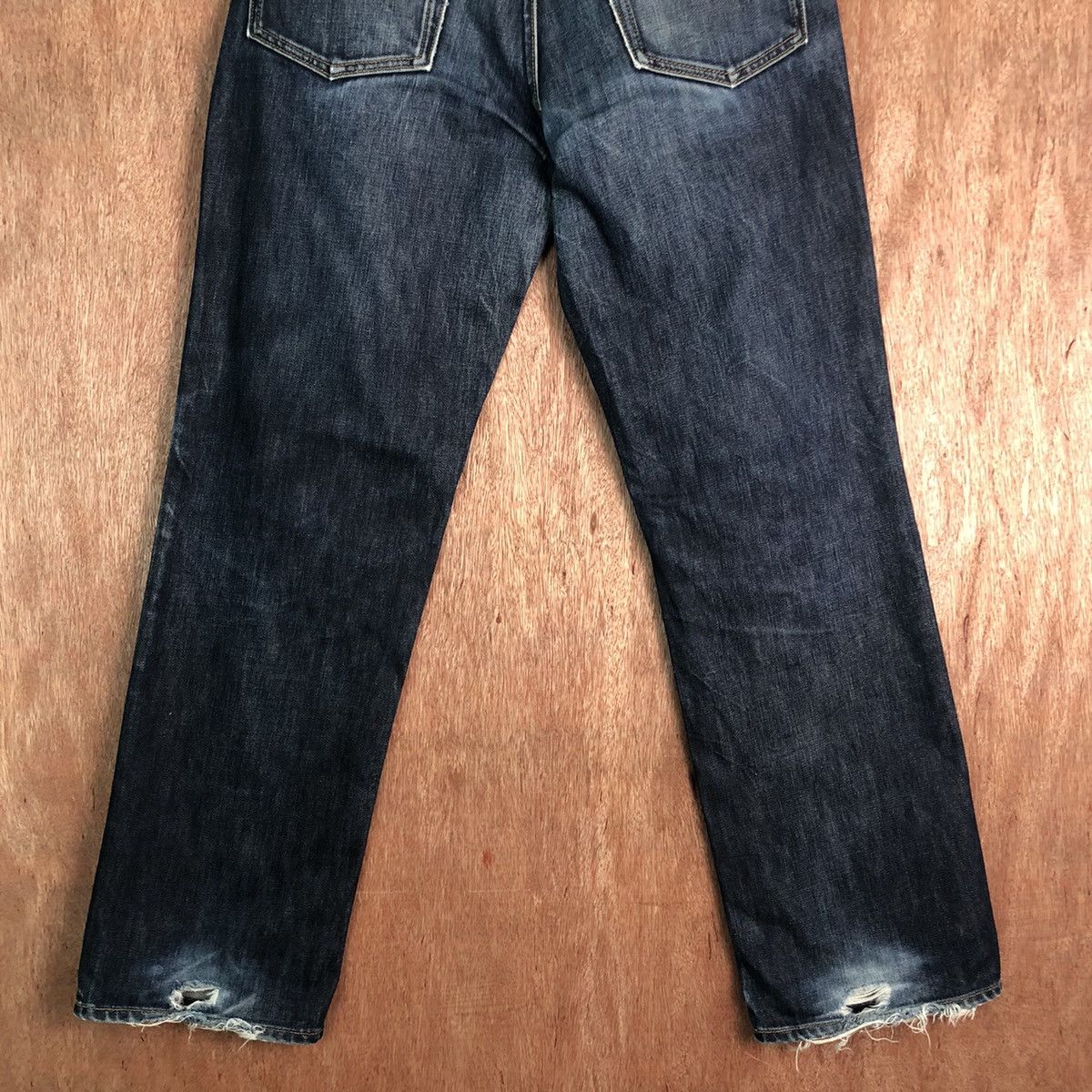 Gap DL GAP Vintage Dark Blue Denim Jeans Pants #c296 Size US 33 - 8 Thumbnail