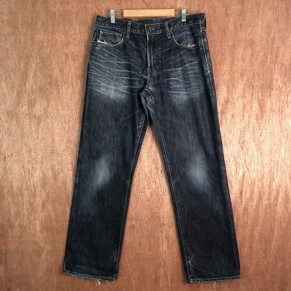 GAP 2024 1969 Ring Spun JAPANESE SELVEDGE 13.75 oz. Denim Slim Fit Jeans 36×31