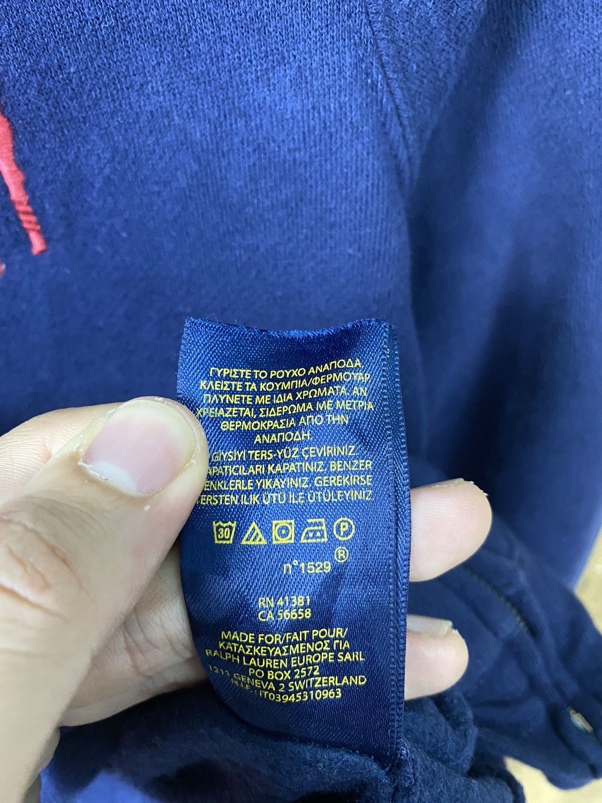 Polo Ralph Lauren DLL Polo Ralph Lauren sweatshirt hoodie #2448 Size S / US 4 / IT 40 - 10 Thumbnail