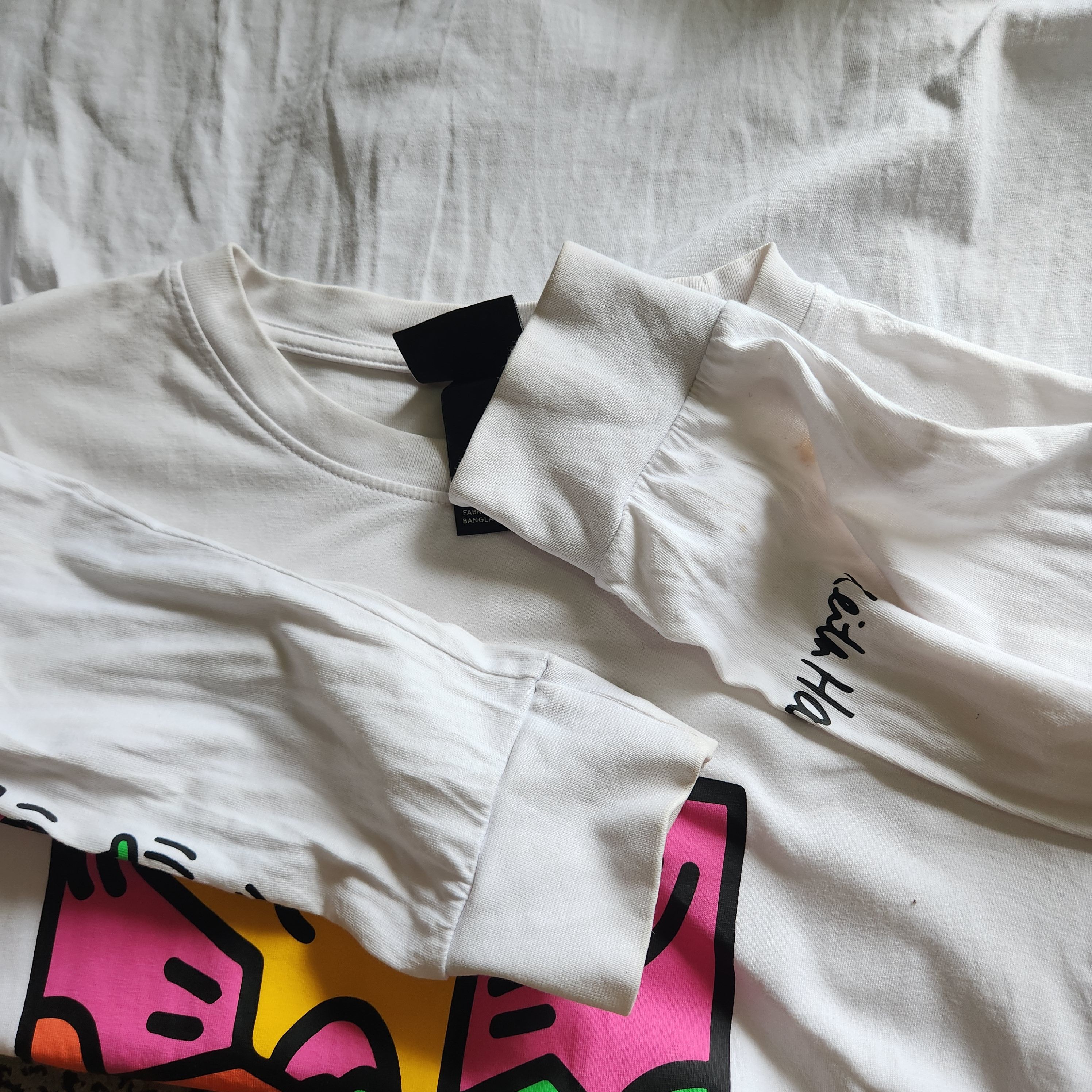 Keith Haring Keith Haring X H&M Long Sleeves Printed TShirt Size US L / EU 52-54 / 3 - 3 Thumbnail