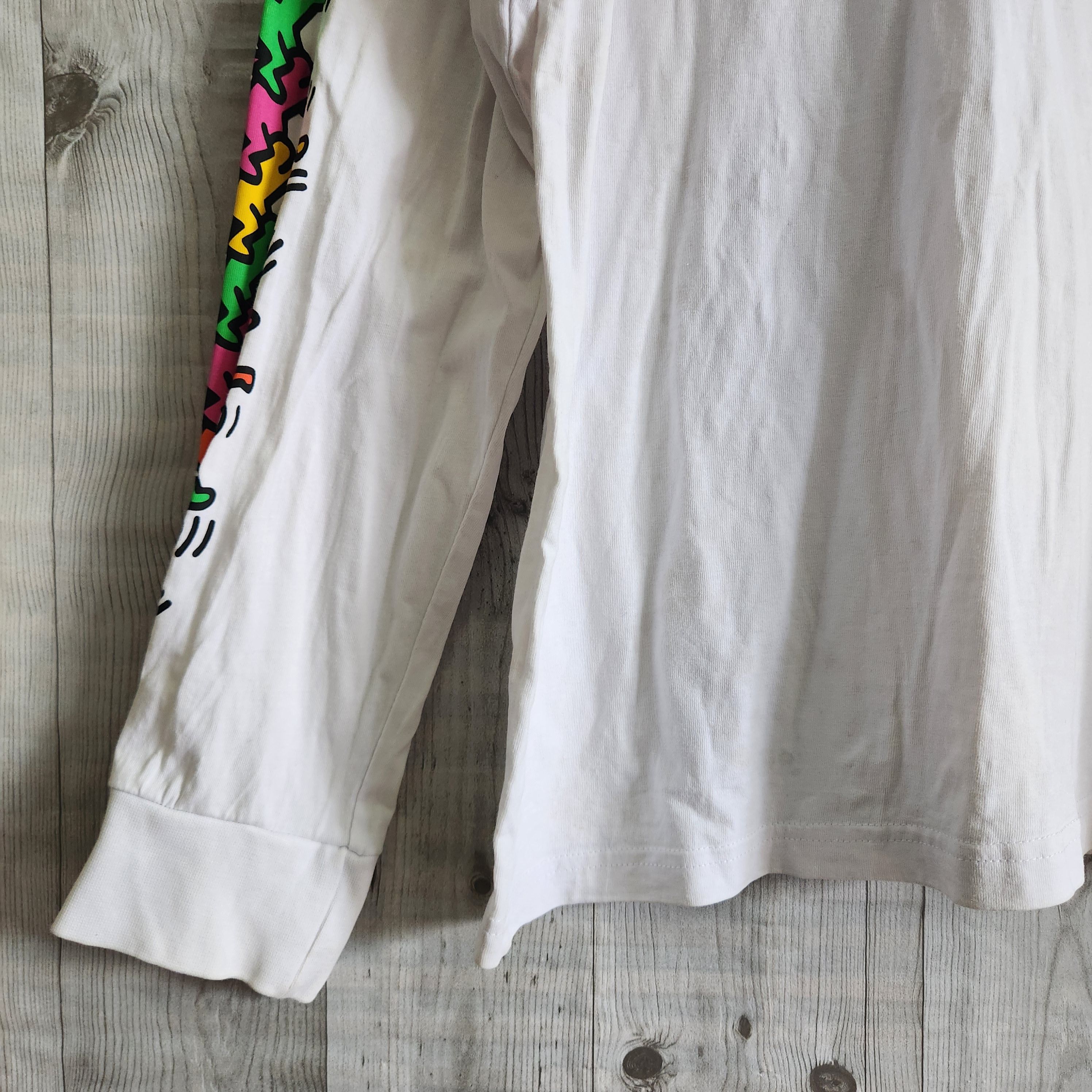 Keith Haring Keith Haring X H&M Long Sleeves Printed TShirt Size US L / EU 52-54 / 3 - 14 Thumbnail