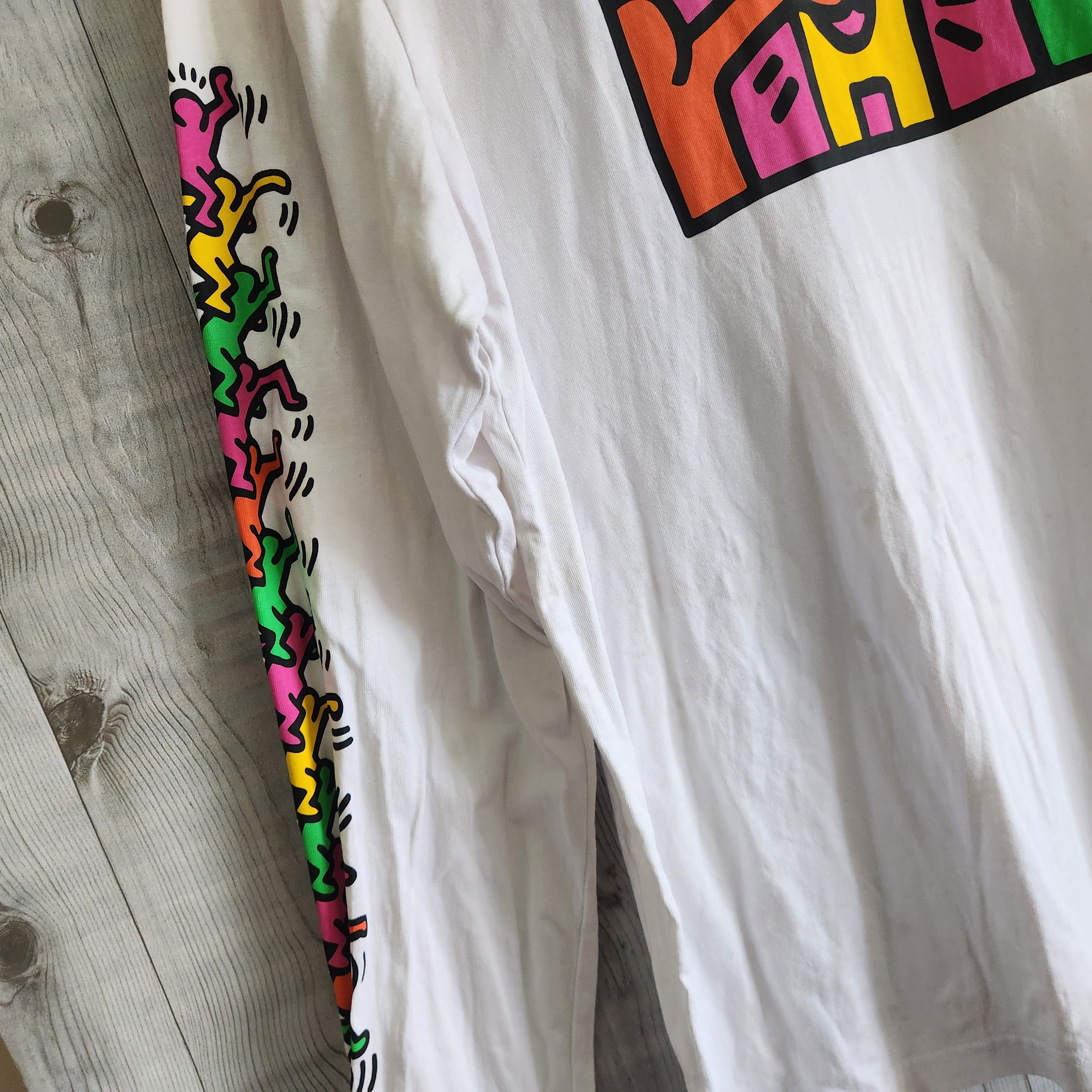 Keith Haring Keith Haring X H&M Long Sleeves Printed TShirt Size US L / EU 52-54 / 3 - 13 Thumbnail