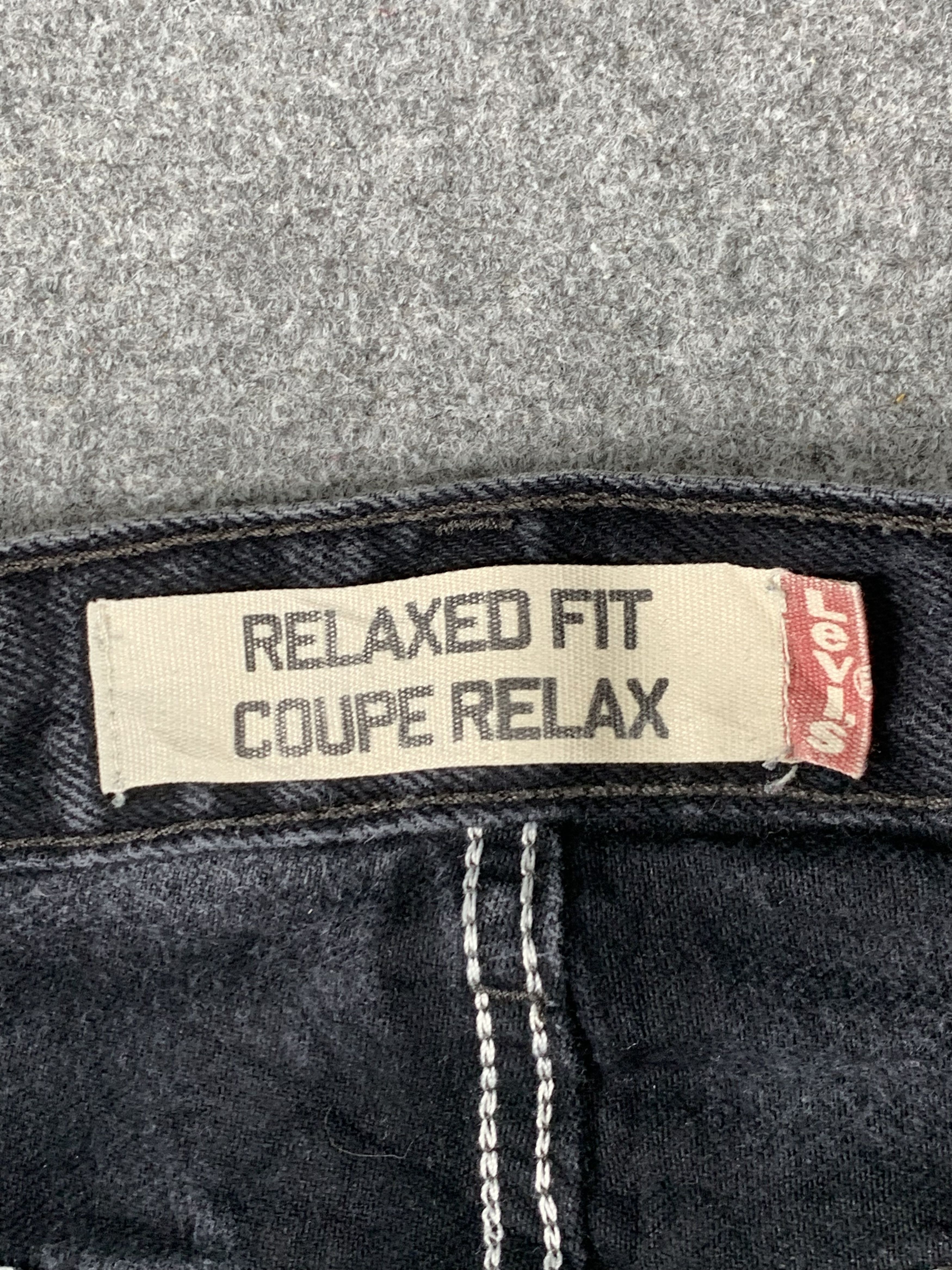 Levi's Vintage Levis Faded Black Jeans DP1929 Size US 37 - 9 Thumbnail