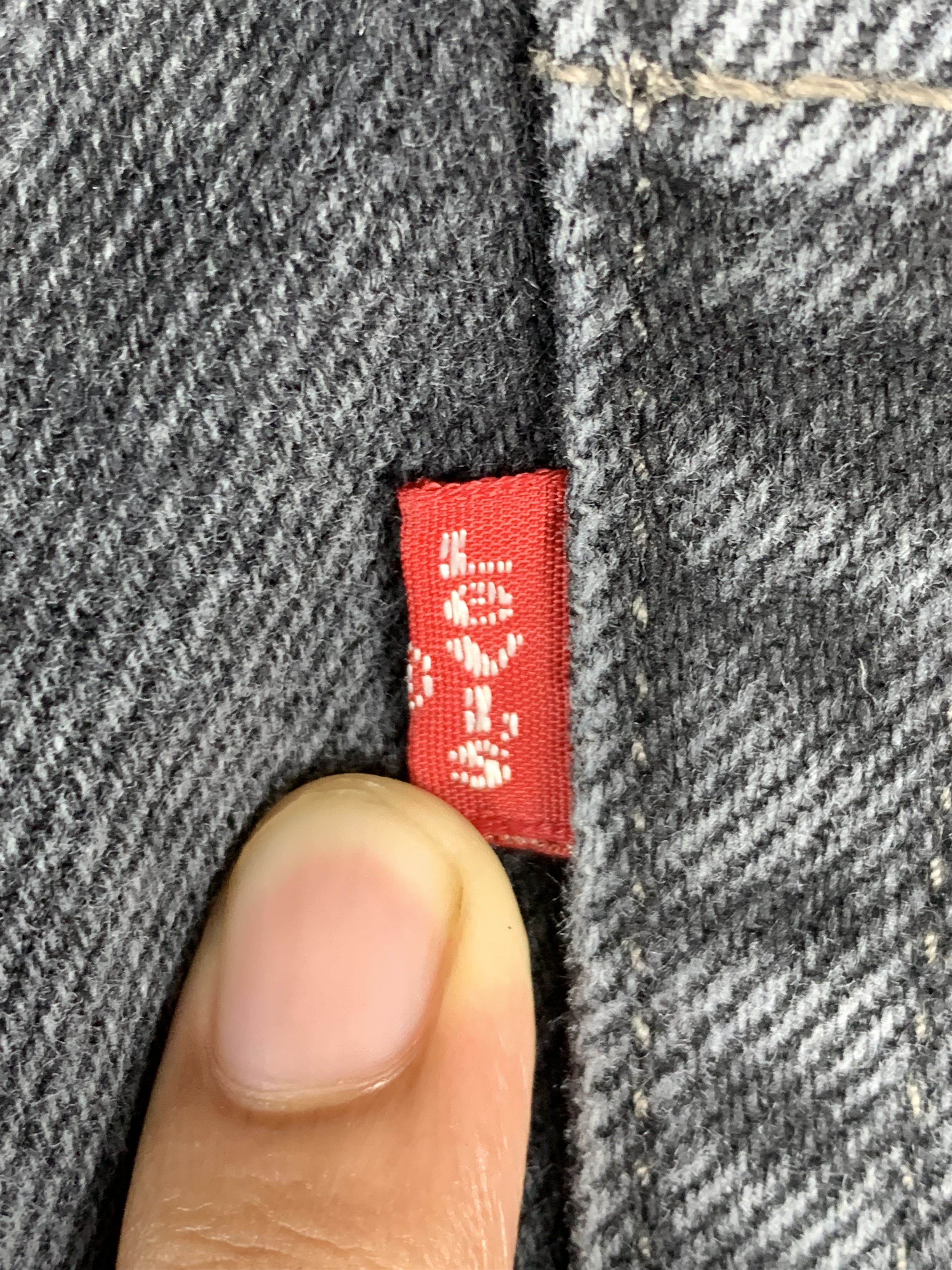 Levi's Vintage Levis Faded Black Jeans DP1929 Size US 37 - 6 Thumbnail