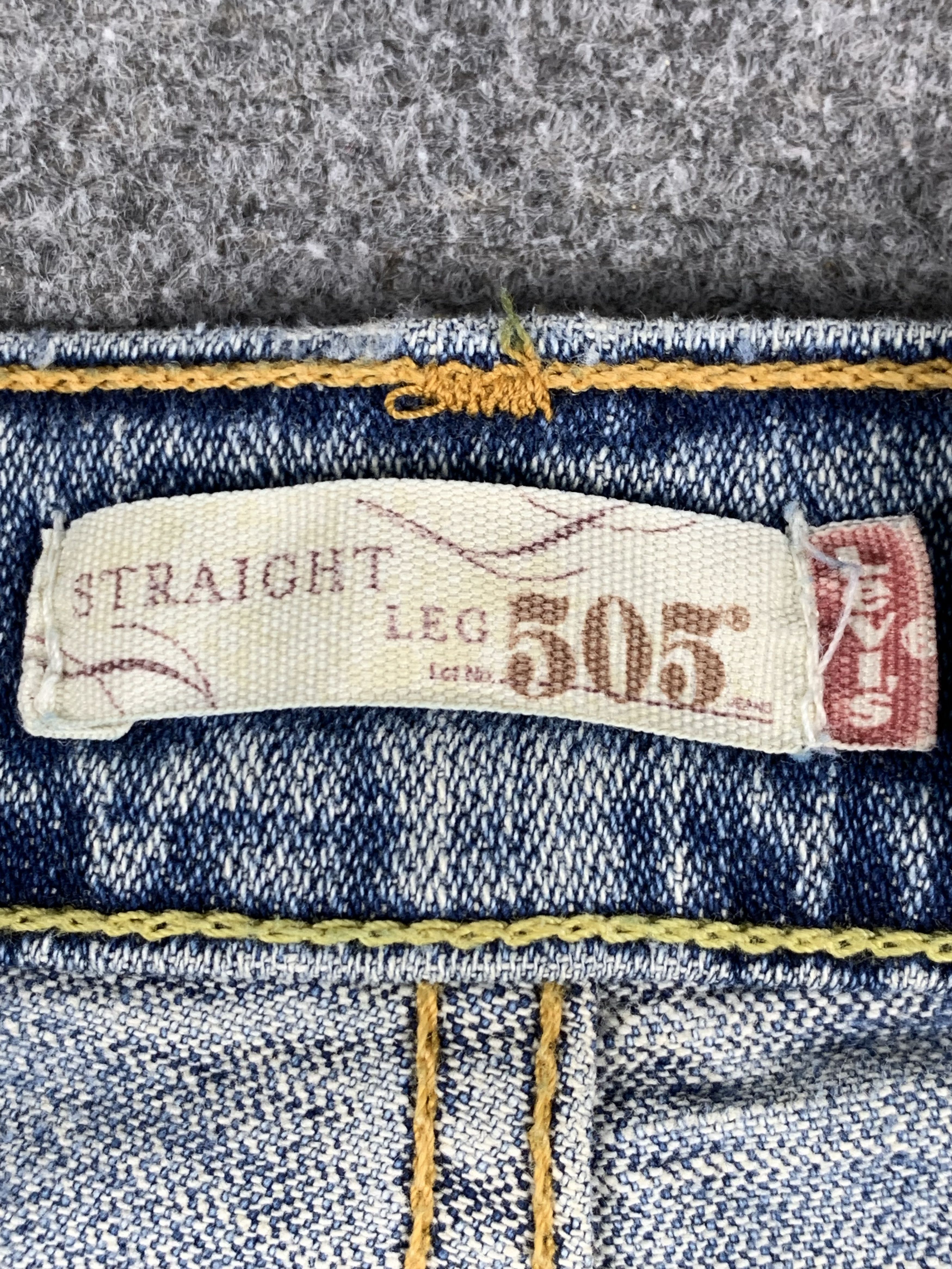 Levi's Vintage Levis 505 Light Blue Jeans DP1930 Size US 28 / EU 44 - 7 Thumbnail