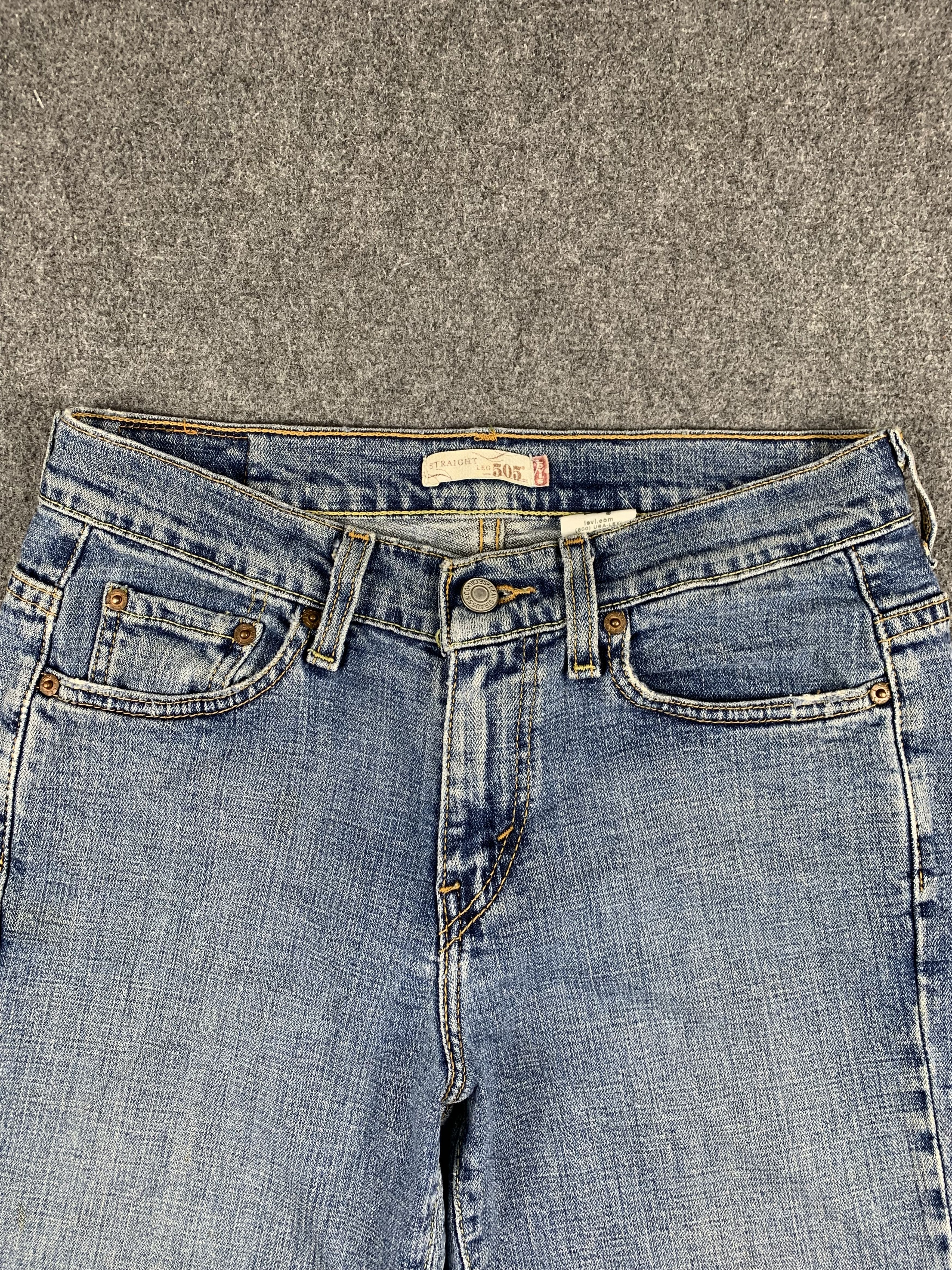 Levi's Vintage Levis 505 Light Blue Jeans DP1930 Size US 28 / EU 44 - 2 Thumbnail