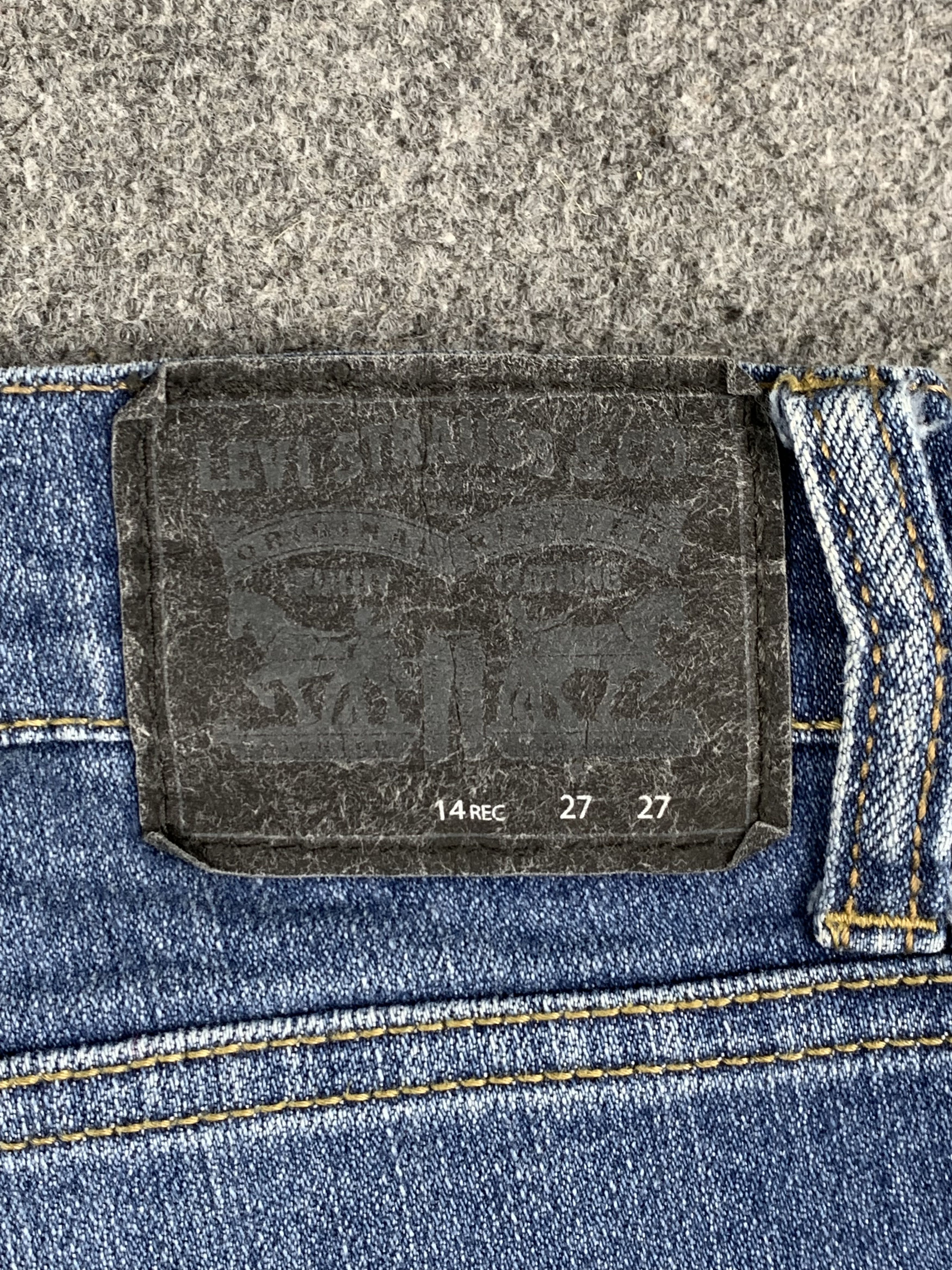 Levi's Vintage Levis 511 Faded Blue Jeans DP1931 Size US 27 - 5 Thumbnail