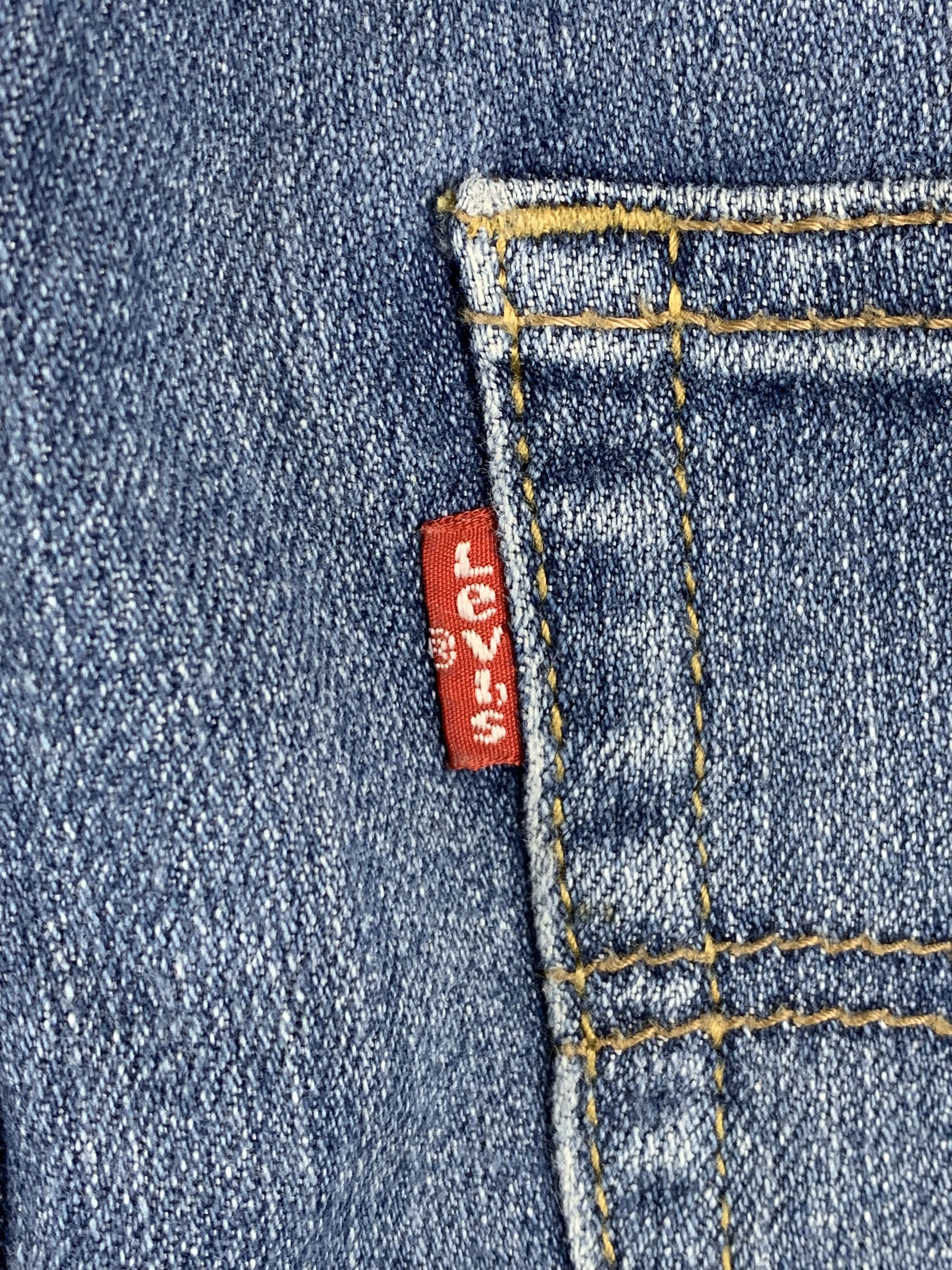 Levi's Vintage Levis 511 Faded Blue Jeans DP1931 Size US 27 - 6 Thumbnail