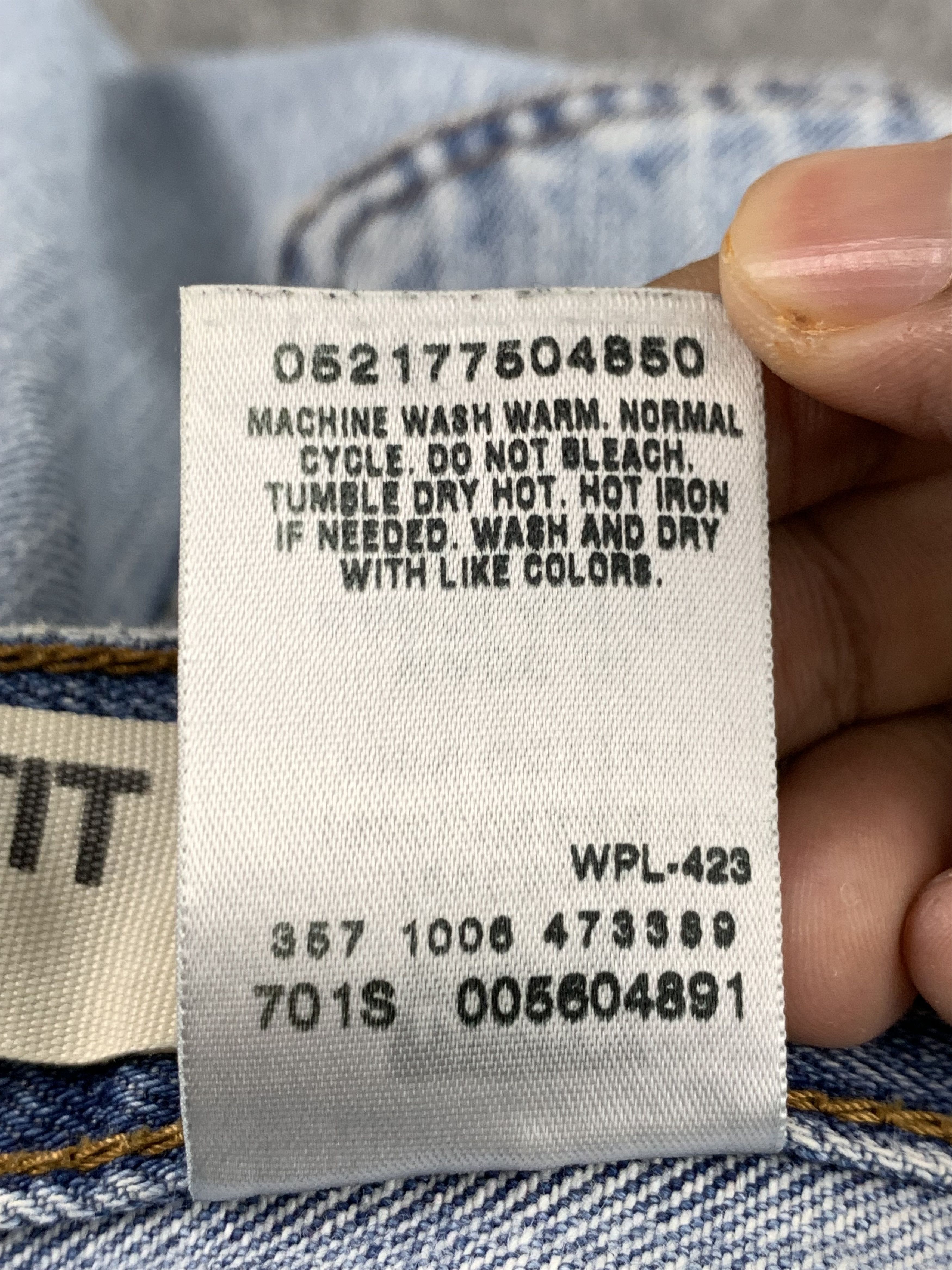 Levi's Vintage Levis 560 Light Wash Jeans DP1944 Size US 39 - 7 Thumbnail