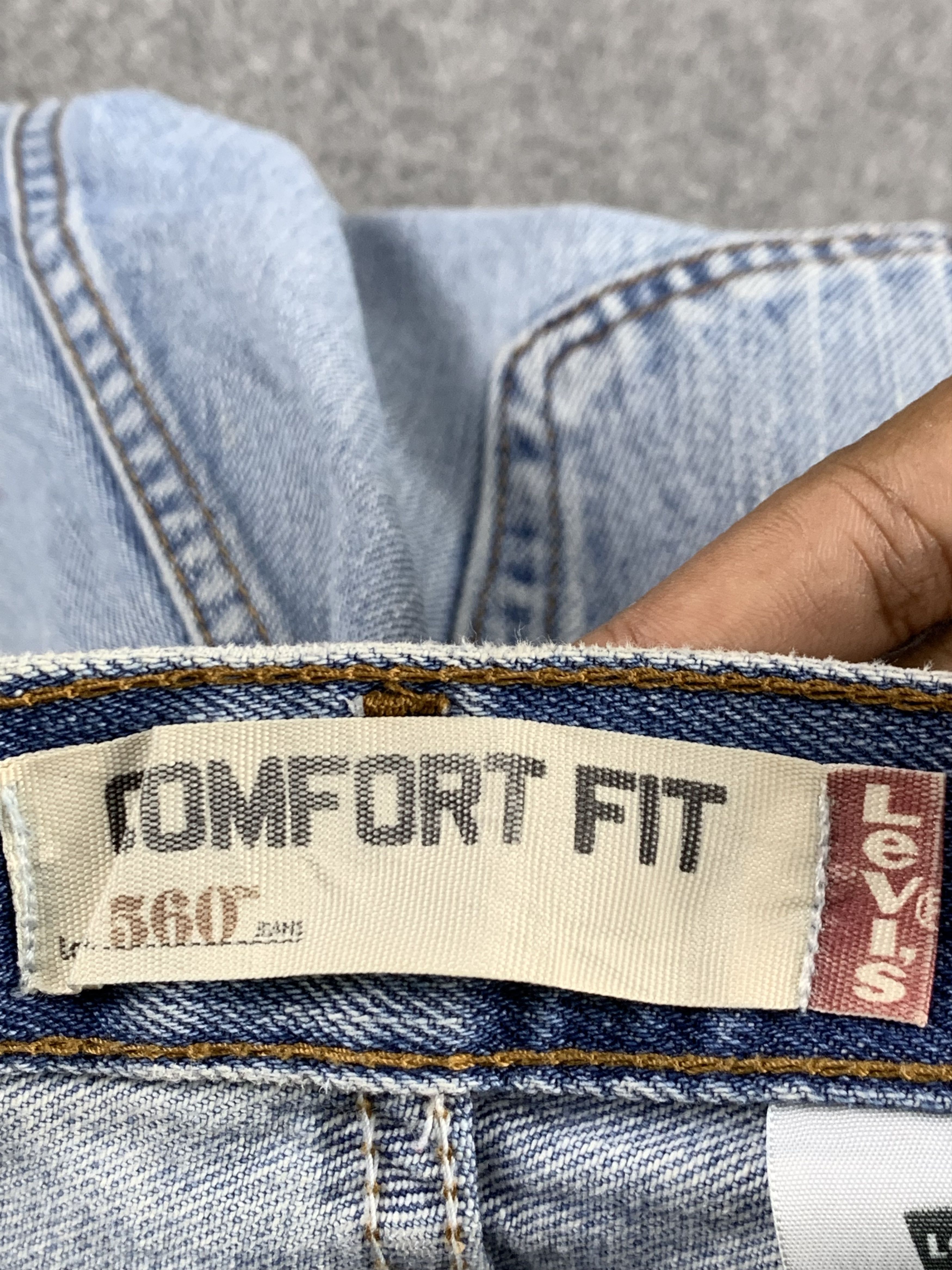 Levi's Vintage Levis 560 Light Wash Jeans DP1944 Size US 39 - 5 Thumbnail