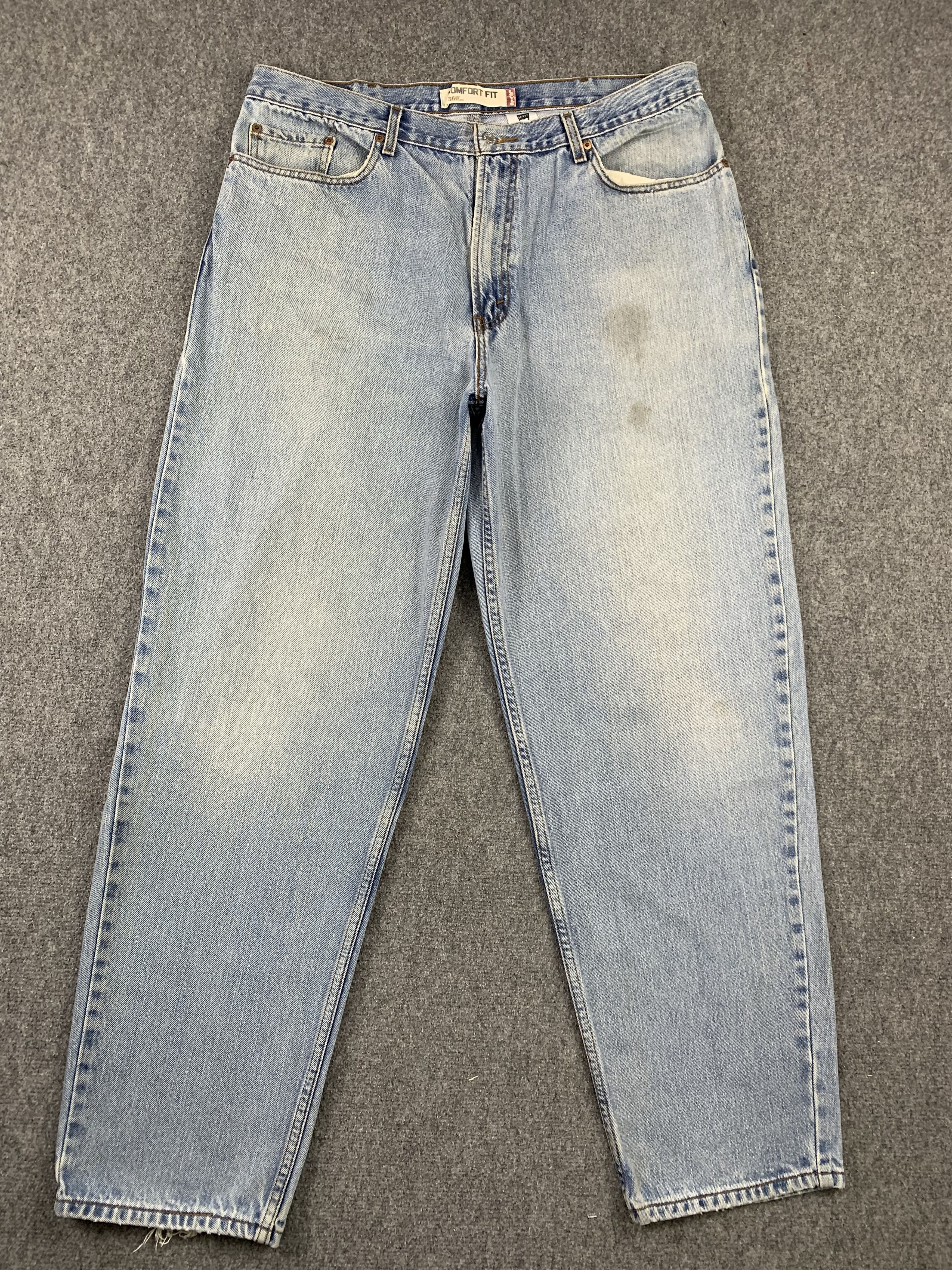 Levi's Vintage Levis 560 Light Wash Jeans DP1944 Size US 39 - 1 Thumbnail
