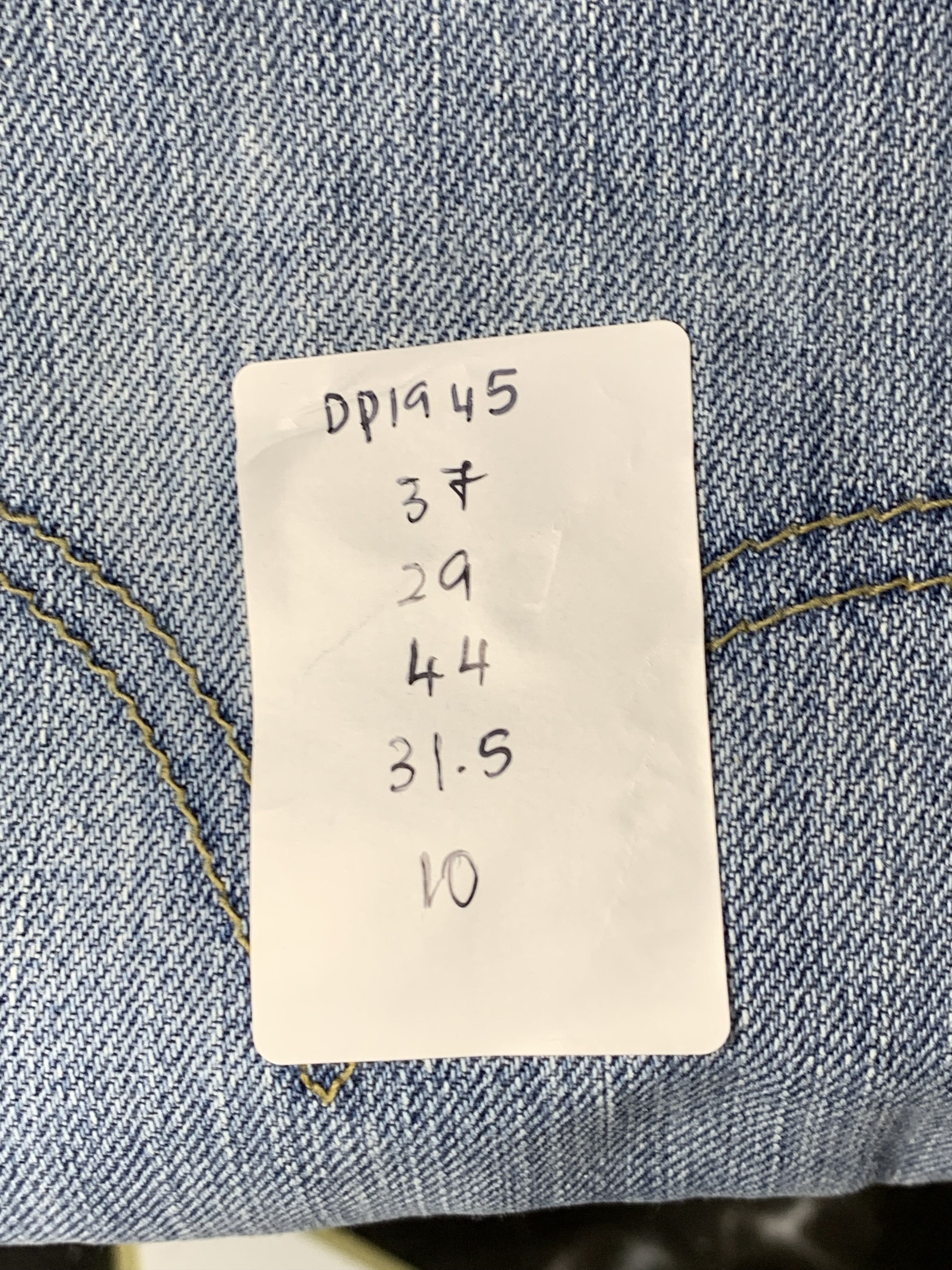 Levi's Vintage Levis 569 Faded Blue Jeans DP1945 Size US 37 - 15 Thumbnail