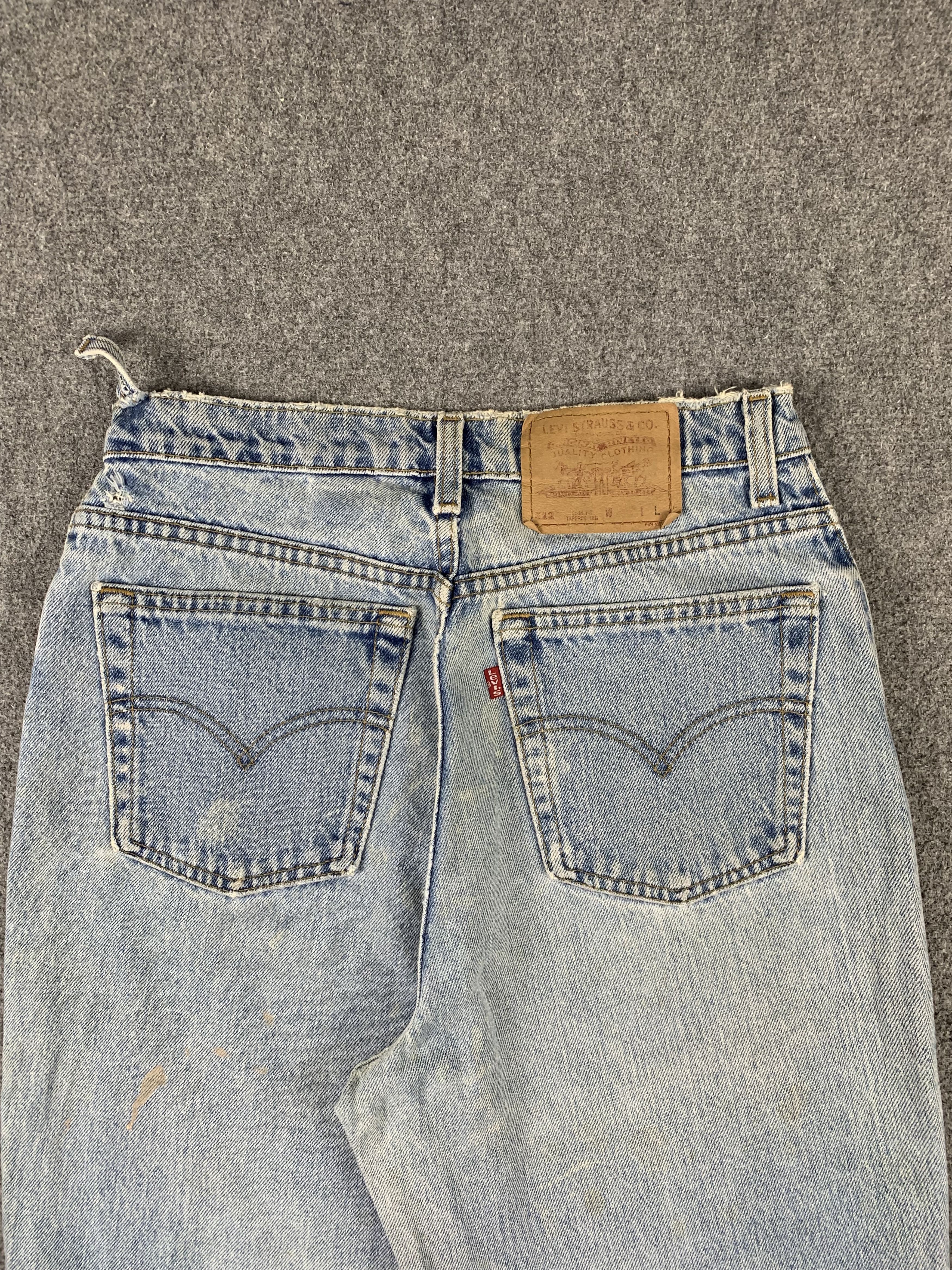 Levi's Vintage 90s Levis 512 Light Wash Jeans DP1949 Size US 28 / EU 44 - 3 Thumbnail