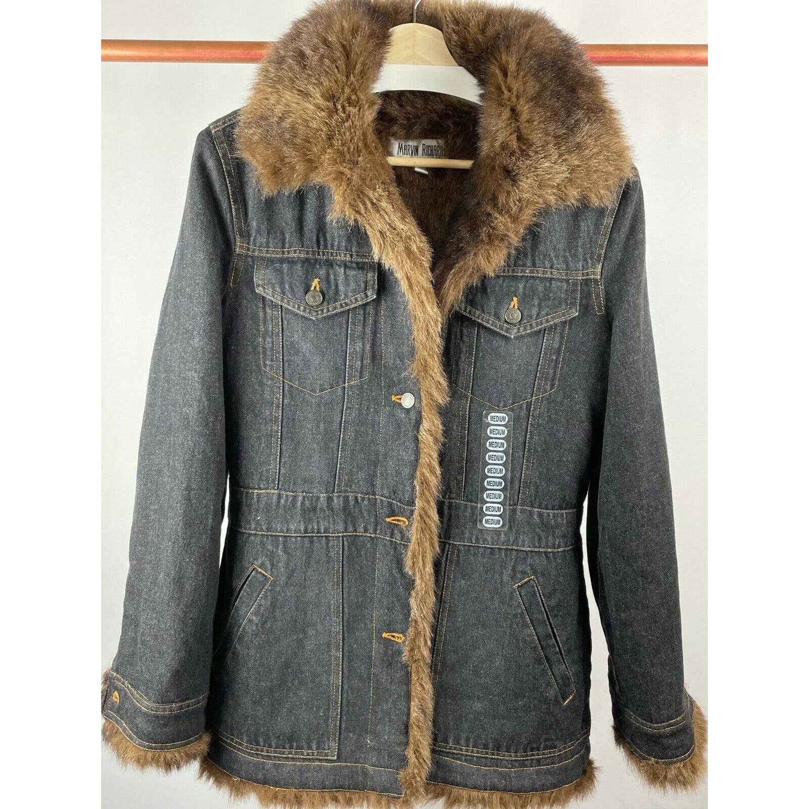Marvin richards denim jacket clearance