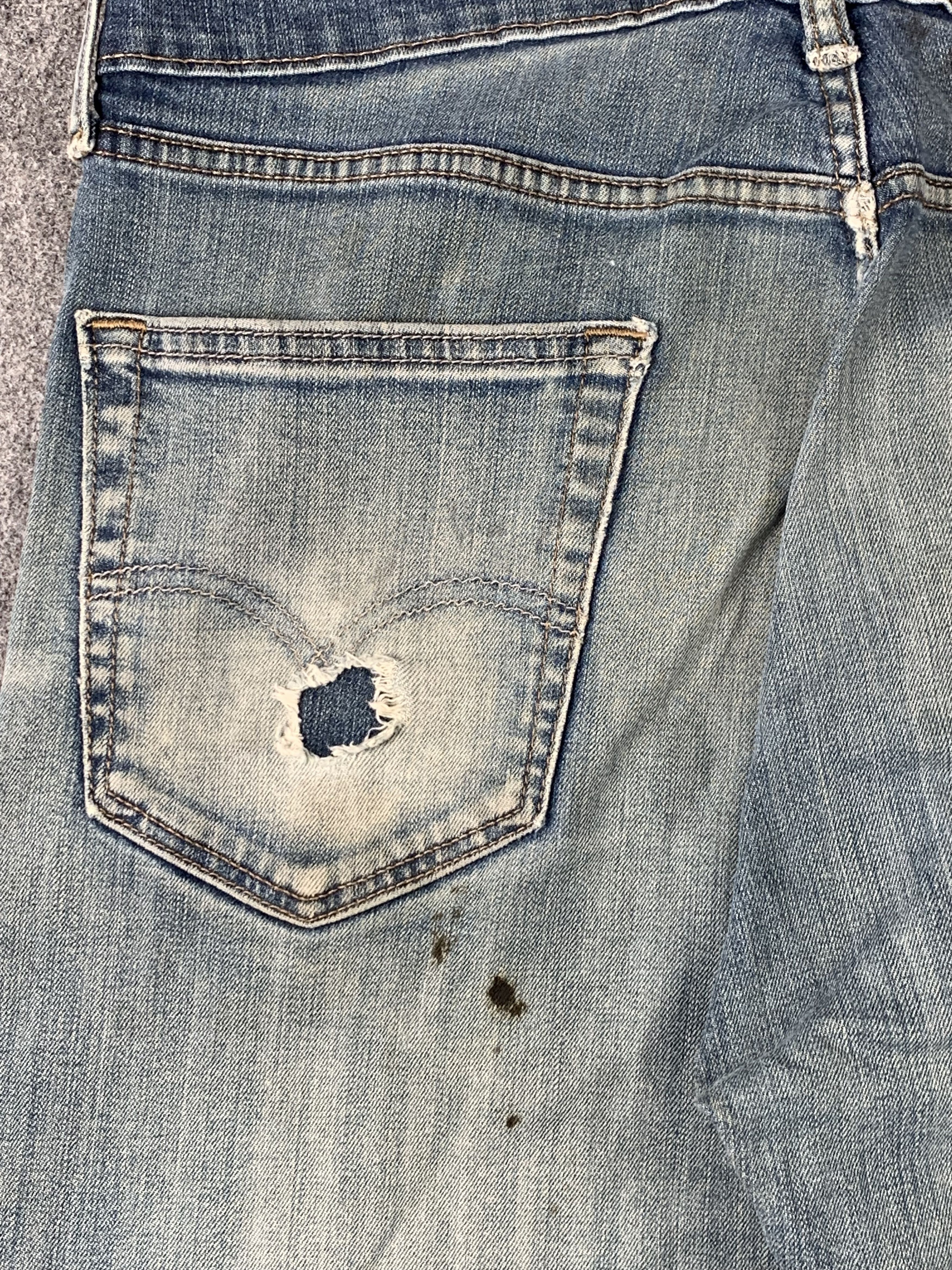 Levi's × Vintage Vintage Levis 505 Faded Blue Jeans DP1953 Size US 33 - 21 Thumbnail