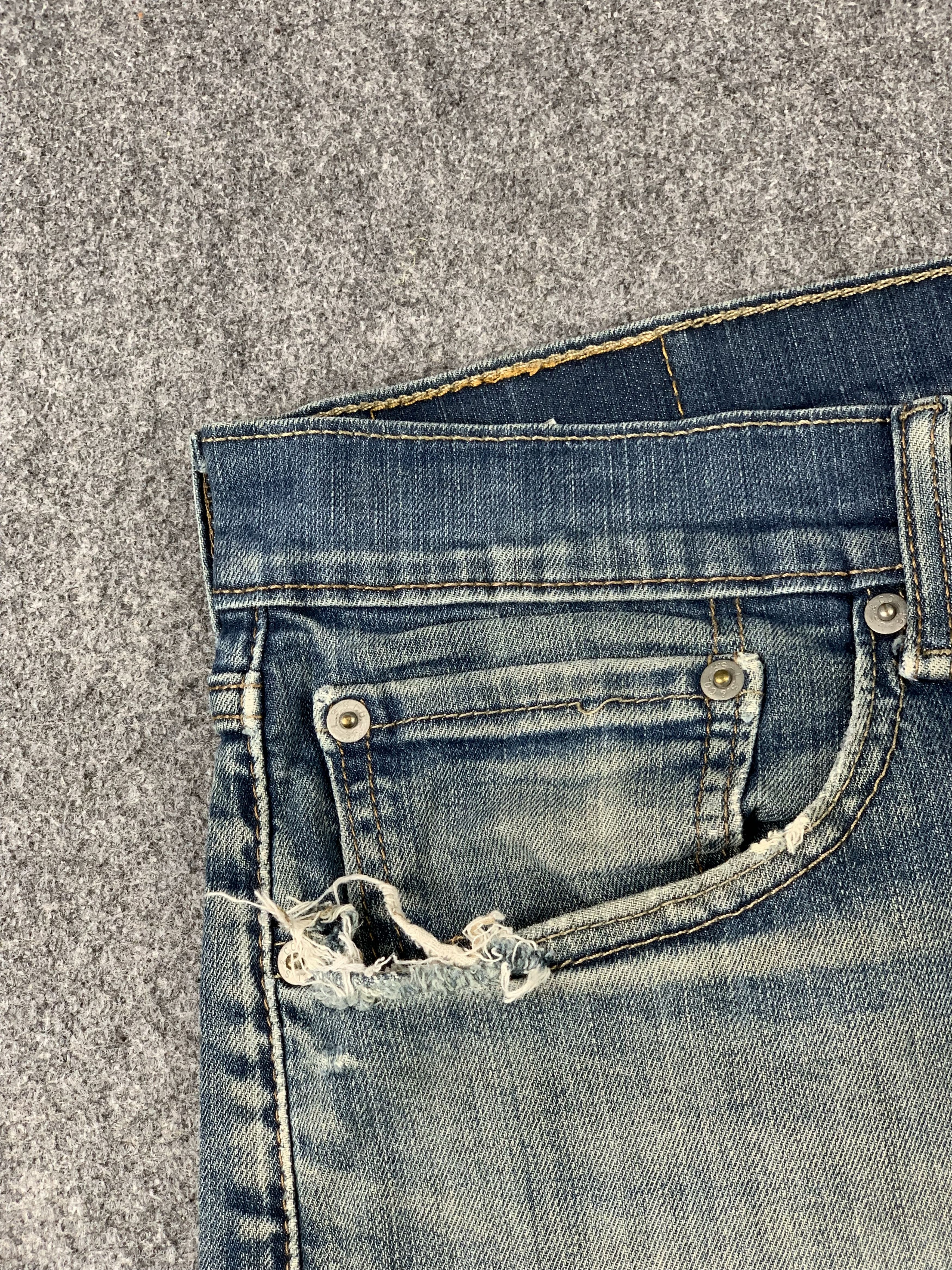 Levi's × Vintage Vintage Levis 505 Faded Blue Jeans DP1953 Size US 33 - 10 Thumbnail