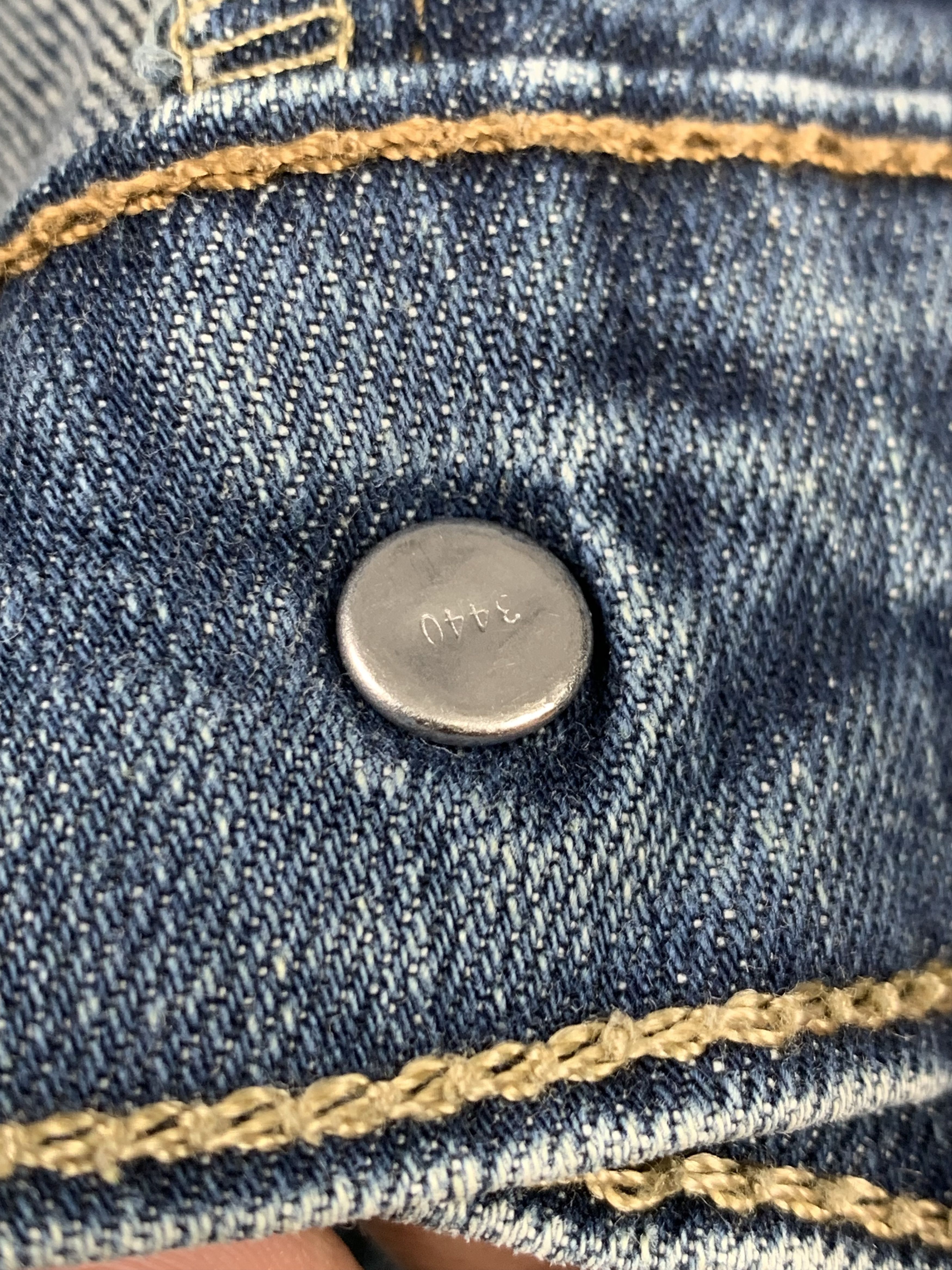 Levi's × Vintage Vintage Levis 505 Faded Blue Jeans DP1953 Size US 33 - 12 Thumbnail
