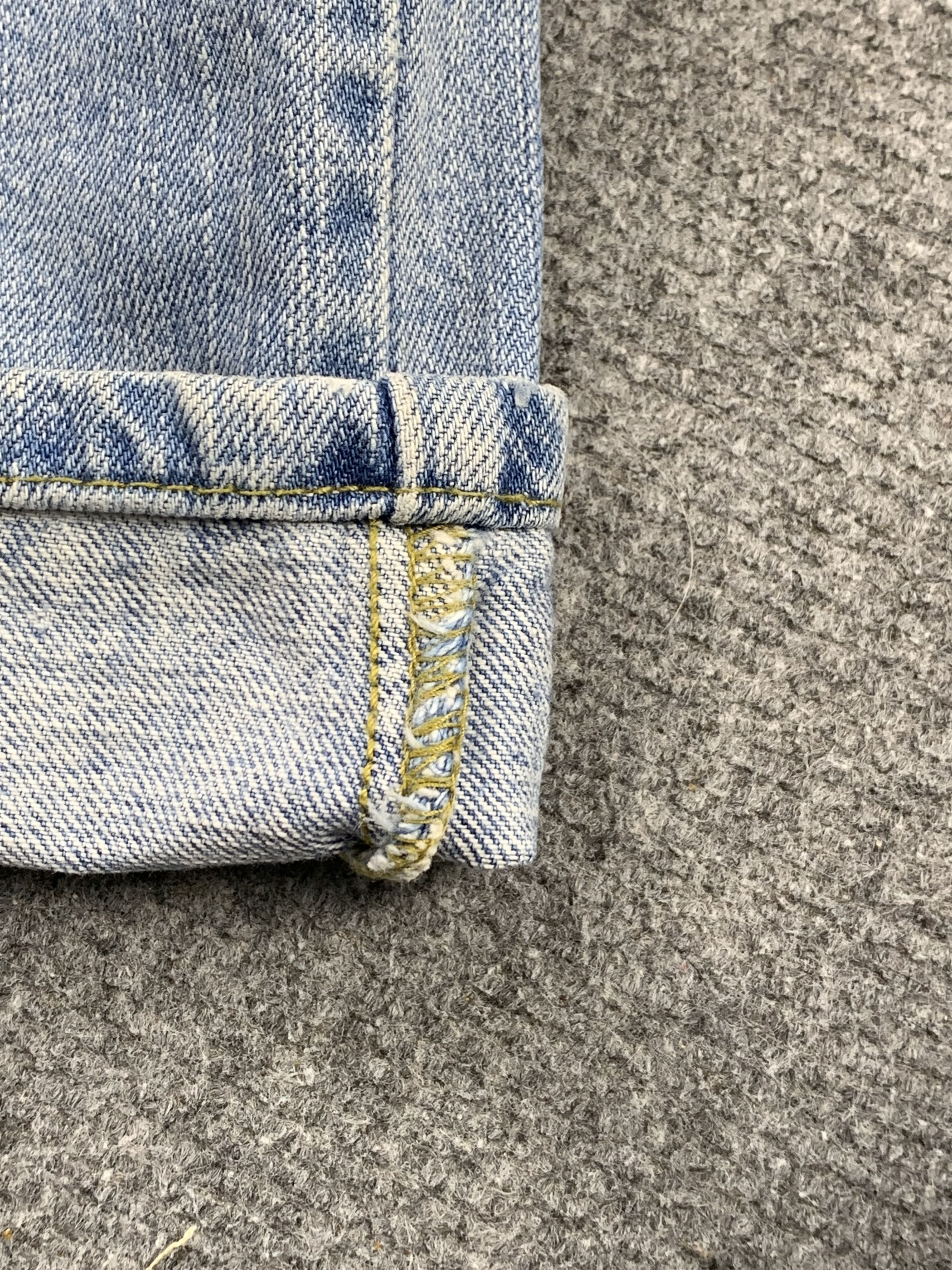 Levi's Vintage Levis 514 Light Wash Jeans DP1955 Size US 39 - 12 Thumbnail