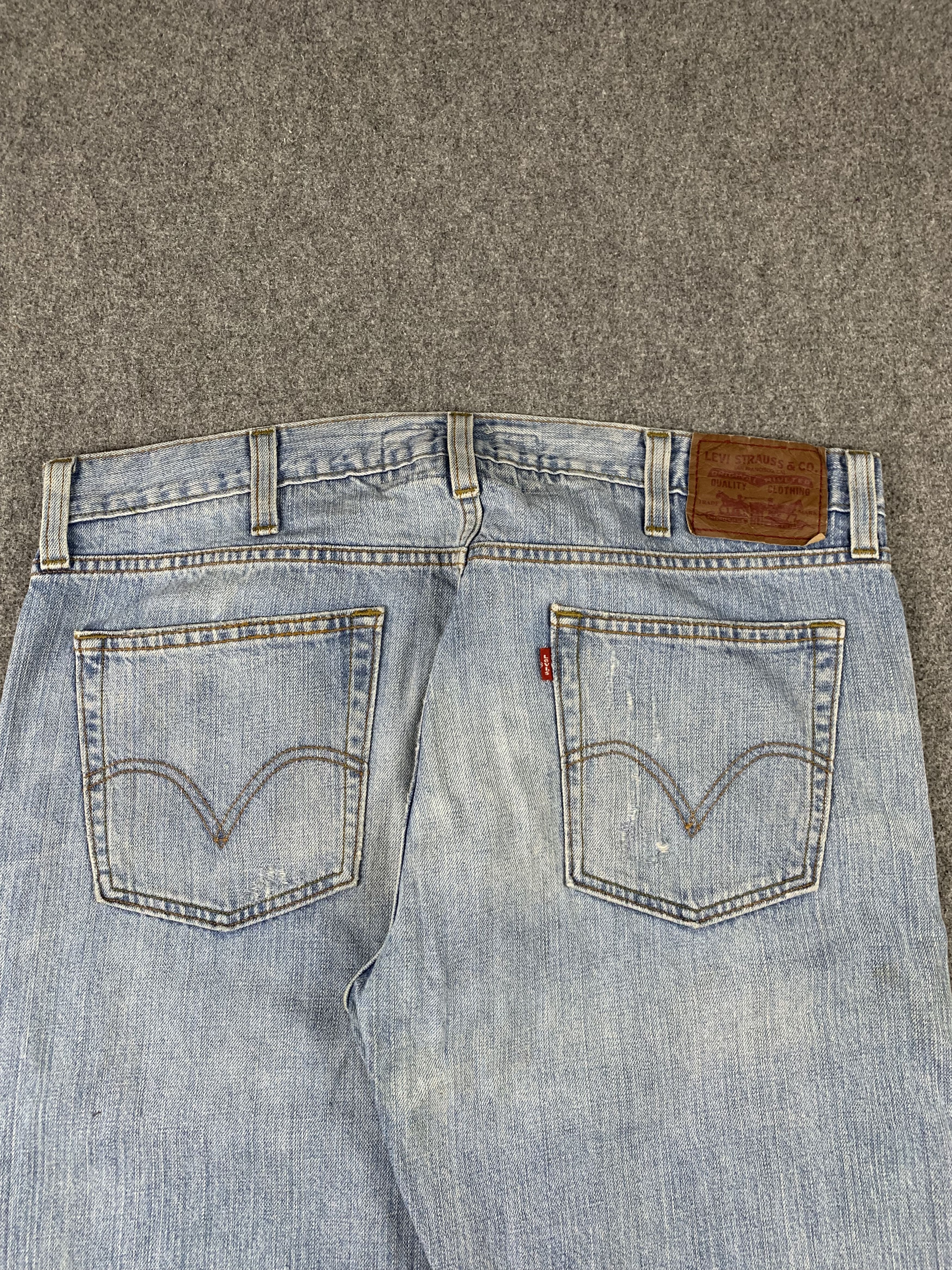Levi's Vintage Levis 514 Light Wash Jeans DP1955 Size US 39 - 4 Thumbnail
