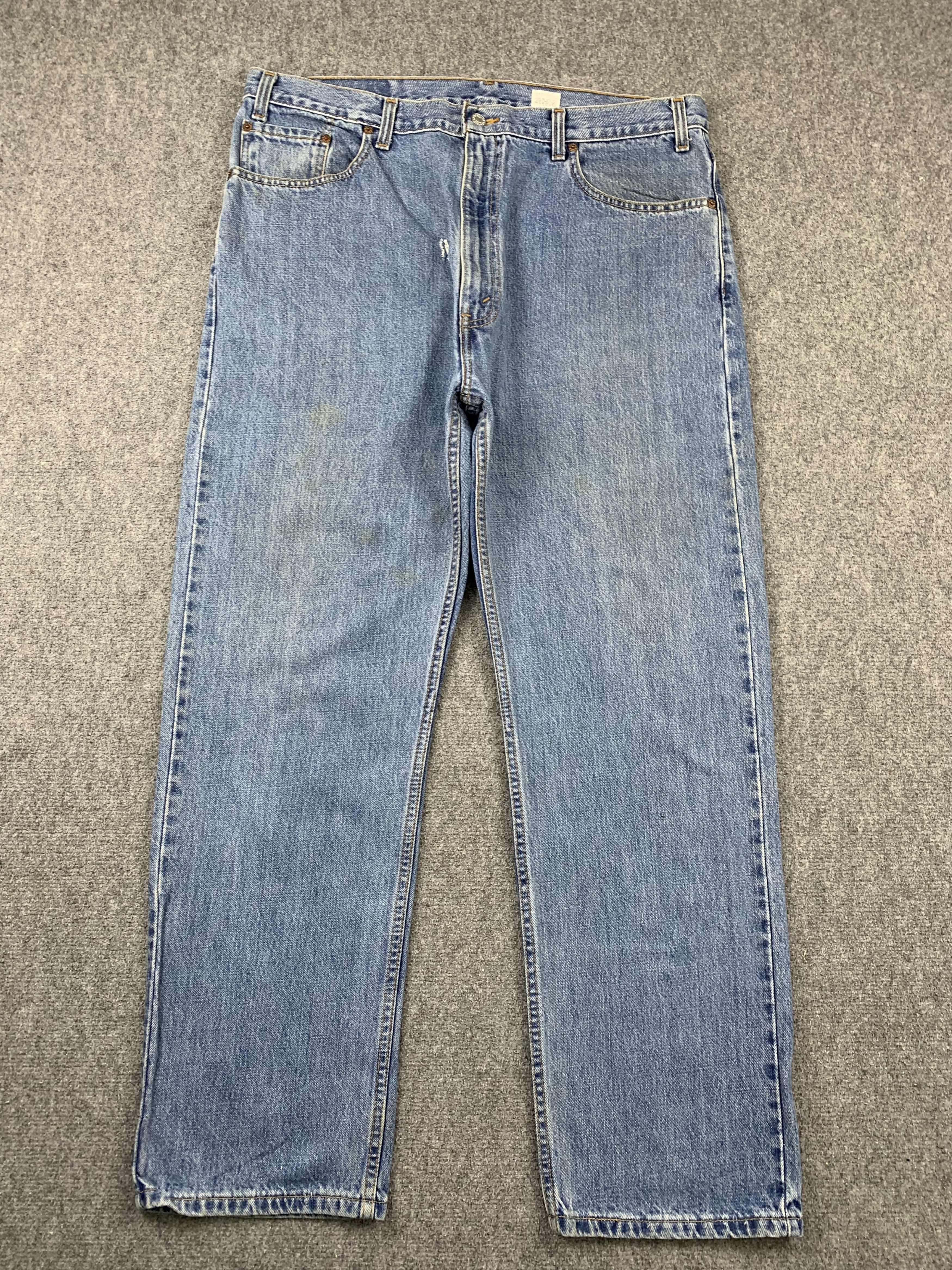 Levi's Vintage 90s Levis 505 Light Blue Jeans DP1957 Size US 38 / EU 54 - 1 Thumbnail