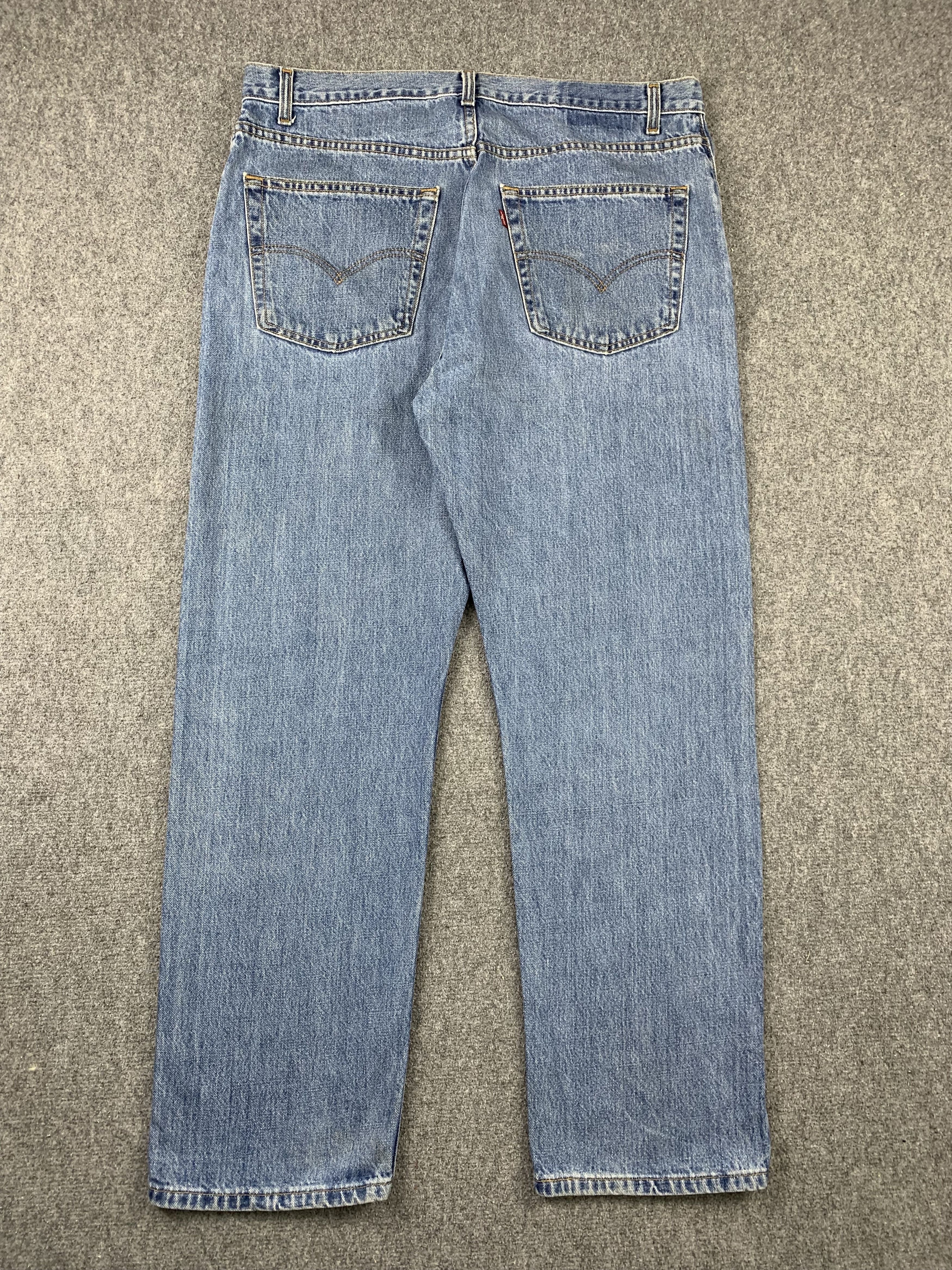 Levi's Vintage 90s Levis 505 Light Blue Jeans DP1957 Size US 38 / EU 54 - 3 Thumbnail