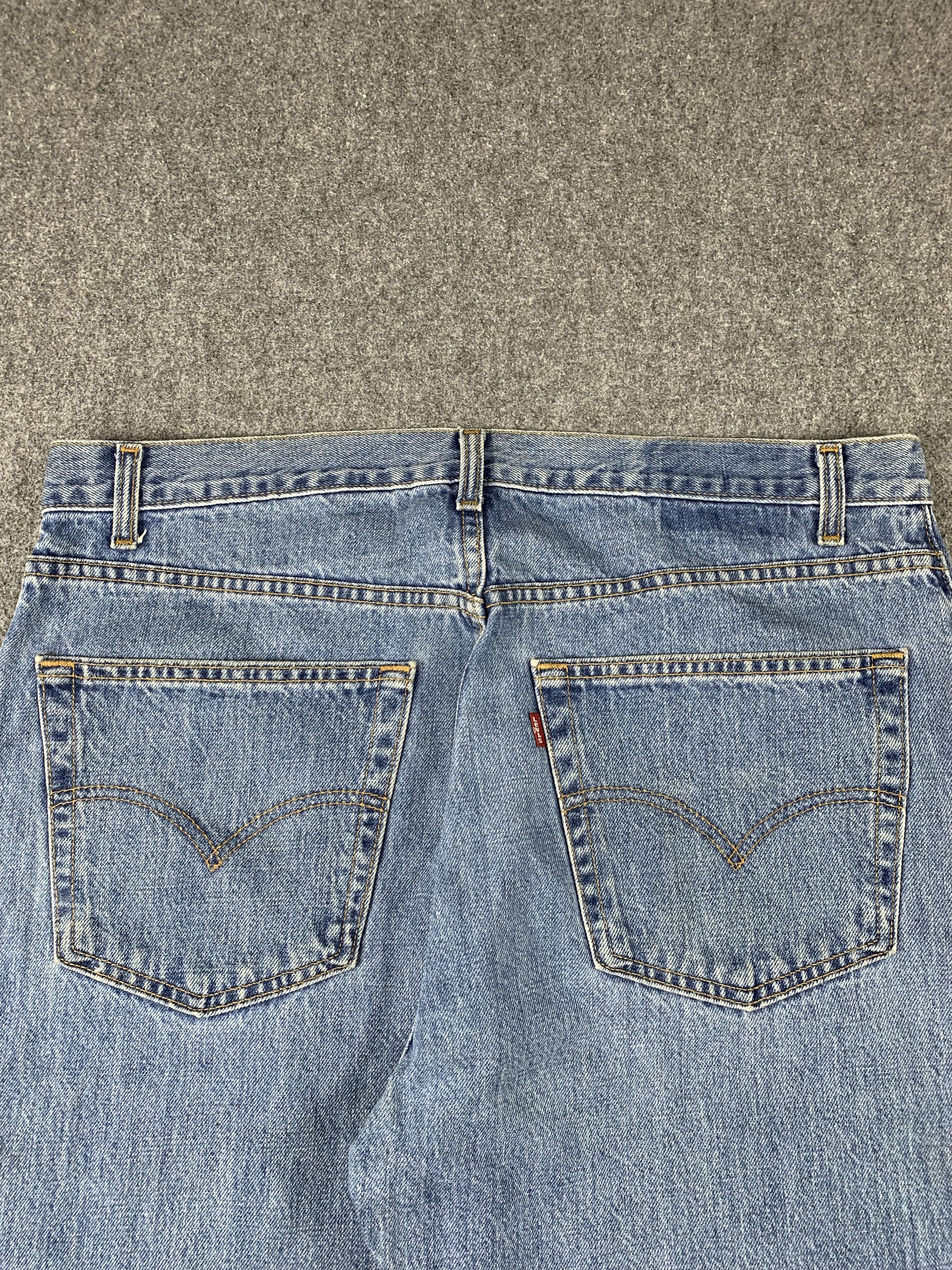 Levi's Vintage 90s Levis 505 Light Blue Jeans DP1957 Size US 38 / EU 54 - 4 Thumbnail