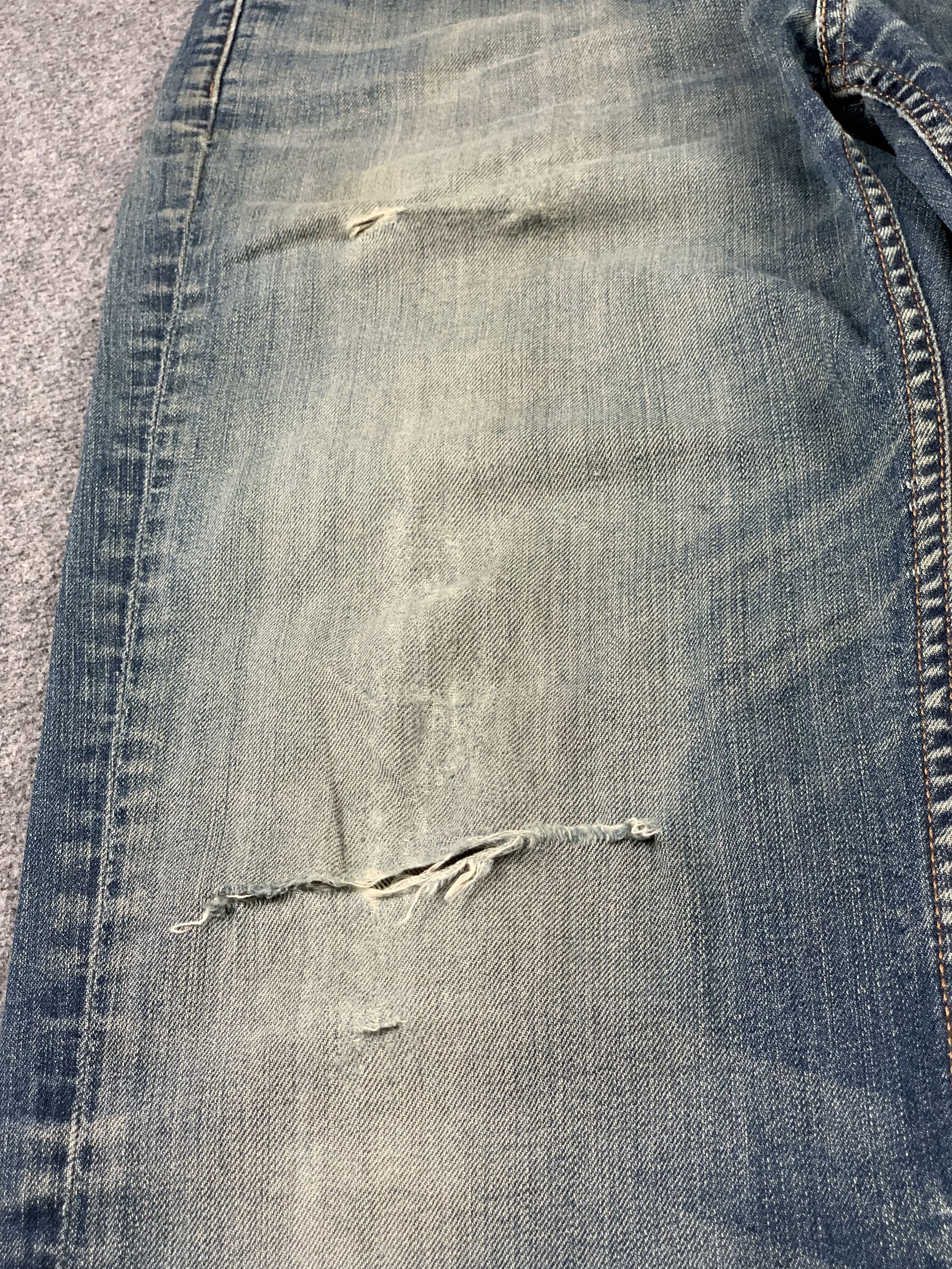 Levi's Vintage Levis 514 Faded Blue Jeans DP1958 Size US 32 / EU 48 - 15 Thumbnail