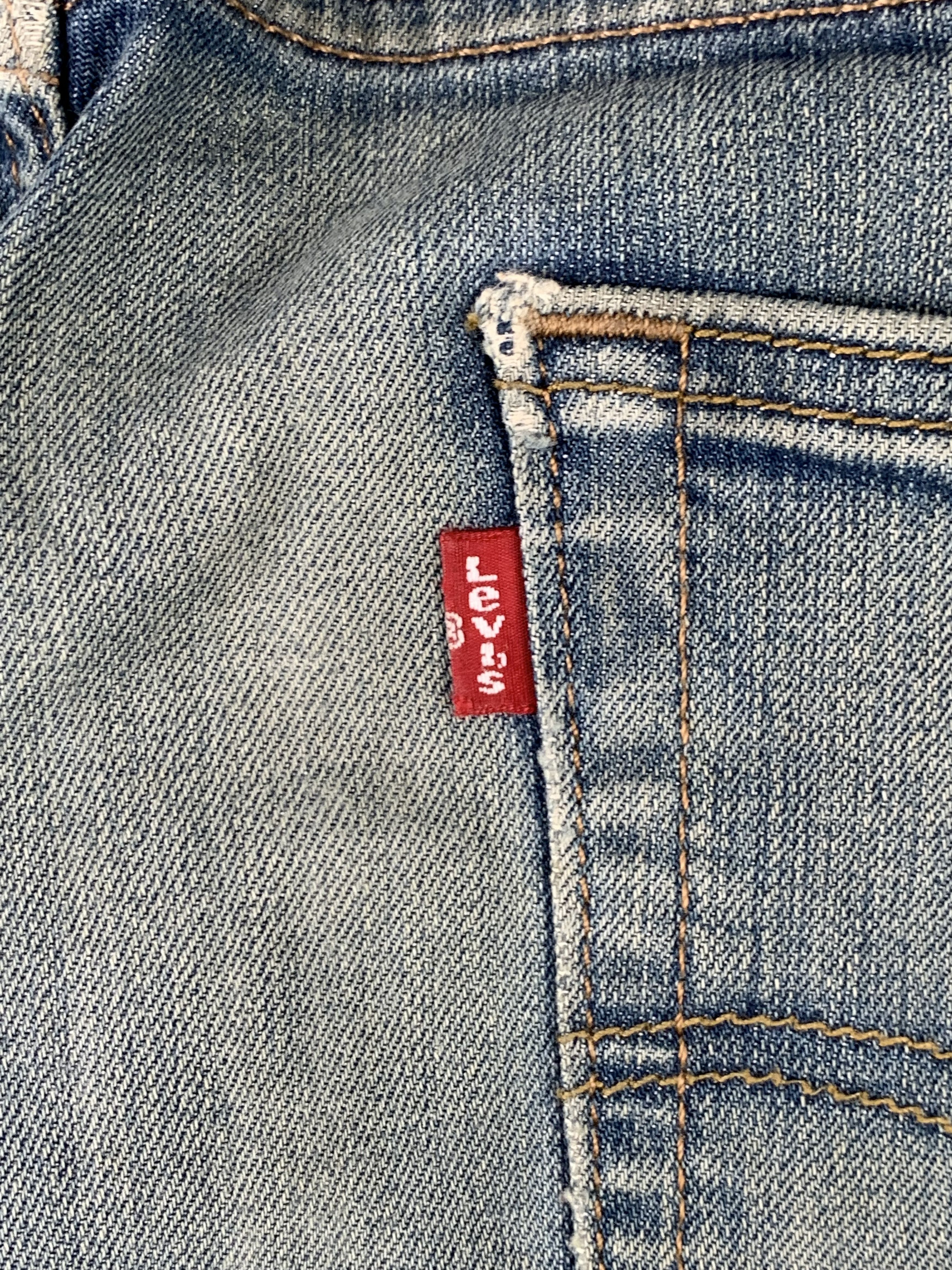 Levi's Vintage Levis 514 Faded Blue Jeans DP1958 Size US 32 / EU 48 - 5 Thumbnail