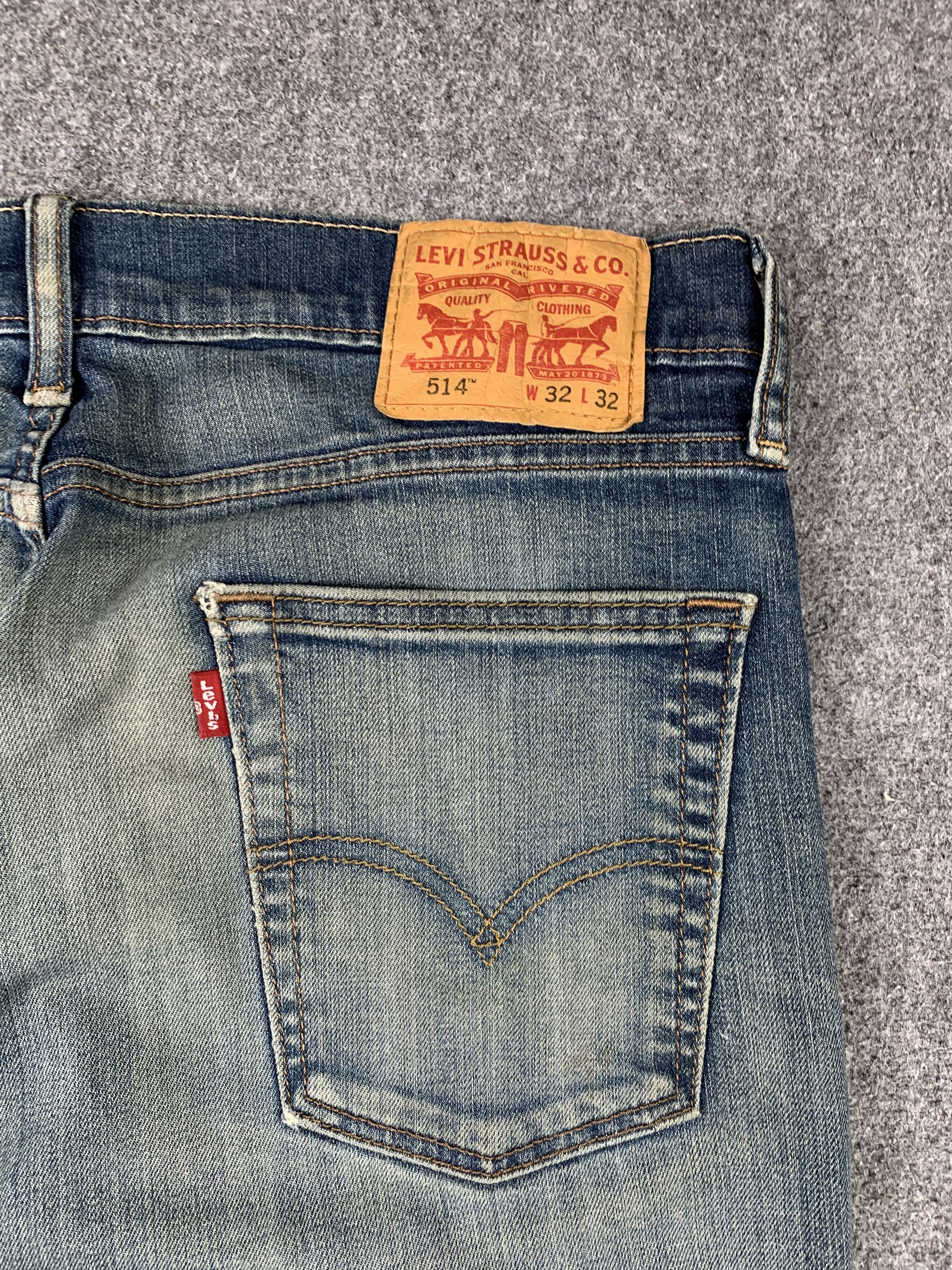 Levi's Vintage Levis 514 Faded Blue Jeans DP1958 Size US 32 / EU 48 - 19 Thumbnail
