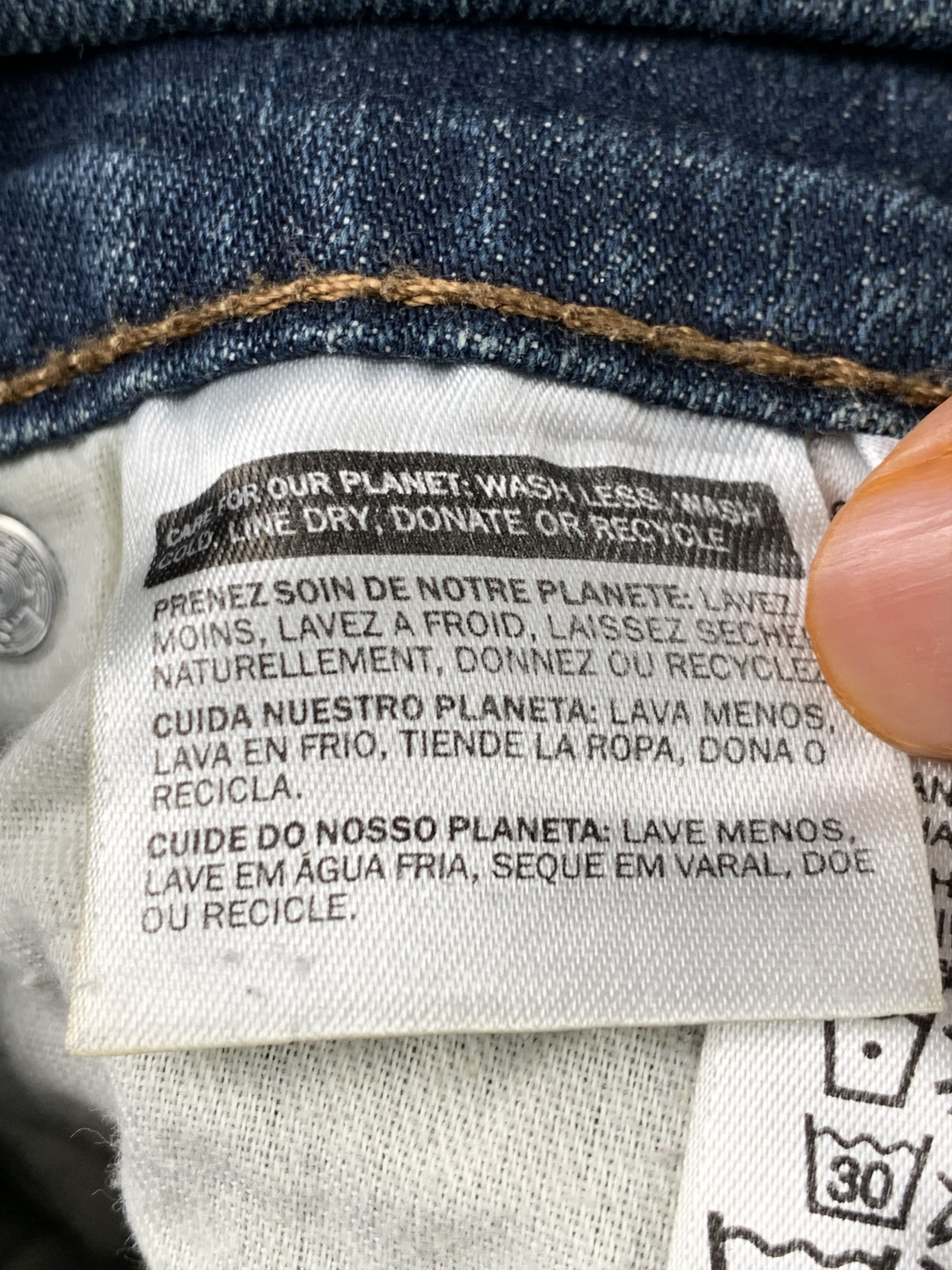 Levi's Vintage Levis 514 Faded Blue Jeans DP1958 Size US 32 / EU 48 - 6 Thumbnail