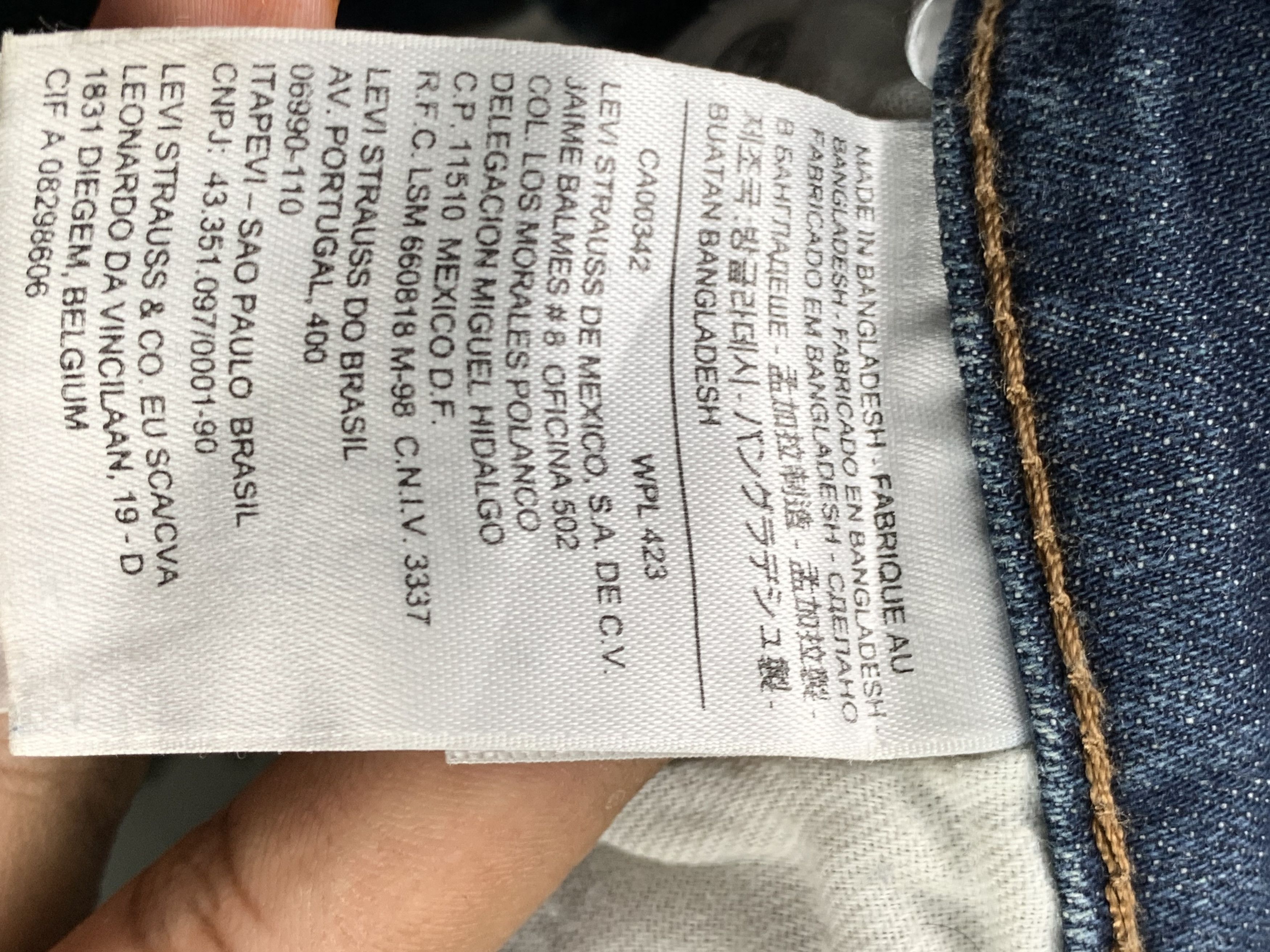 Levi's Vintage Levis 514 Faded Blue Jeans DP1958 Size US 32 / EU 48 - 8 Thumbnail