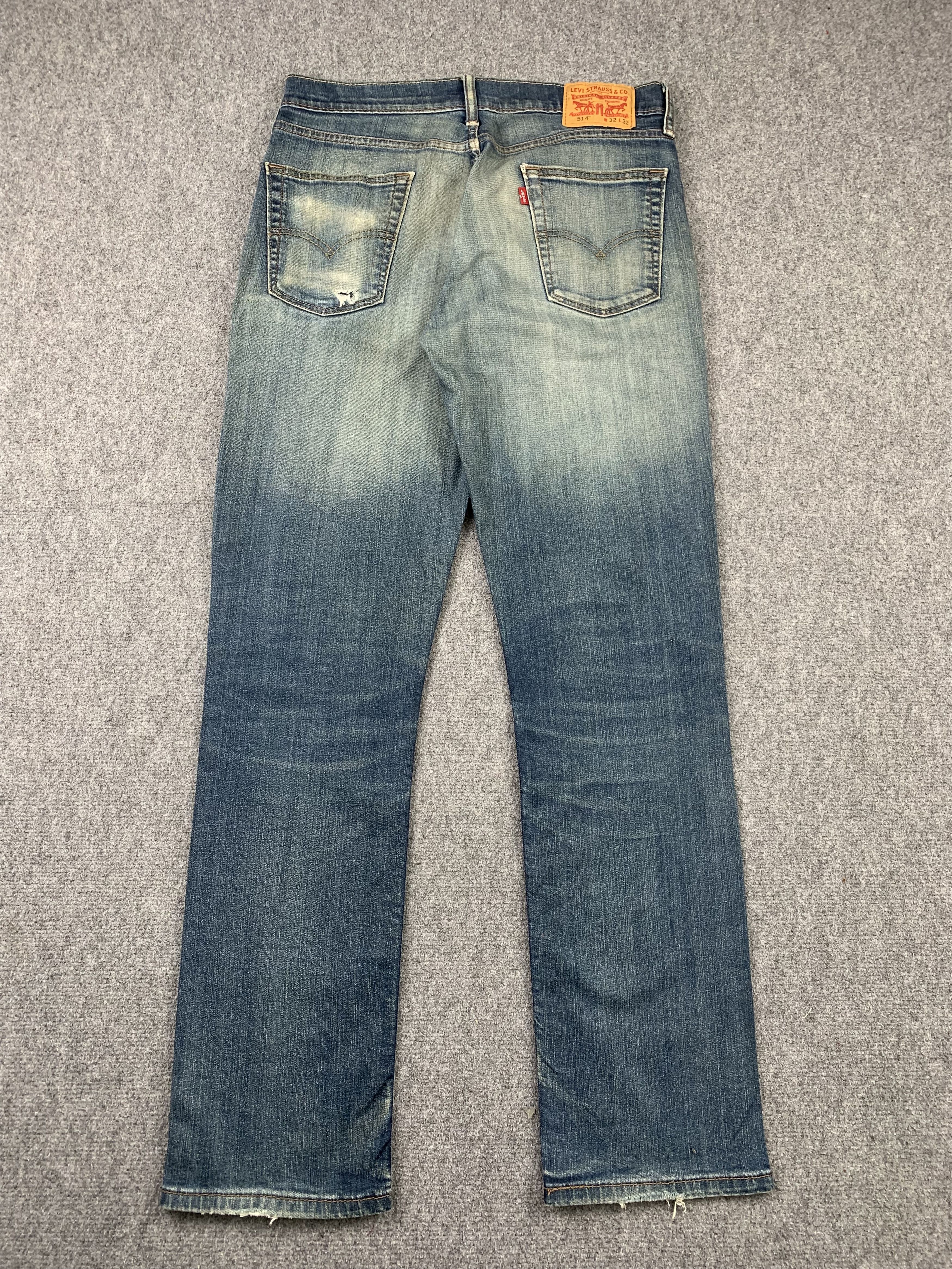 Levi's Vintage Levis 514 Faded Blue Jeans DP1958 Size US 32 / EU 48 - 2 Thumbnail