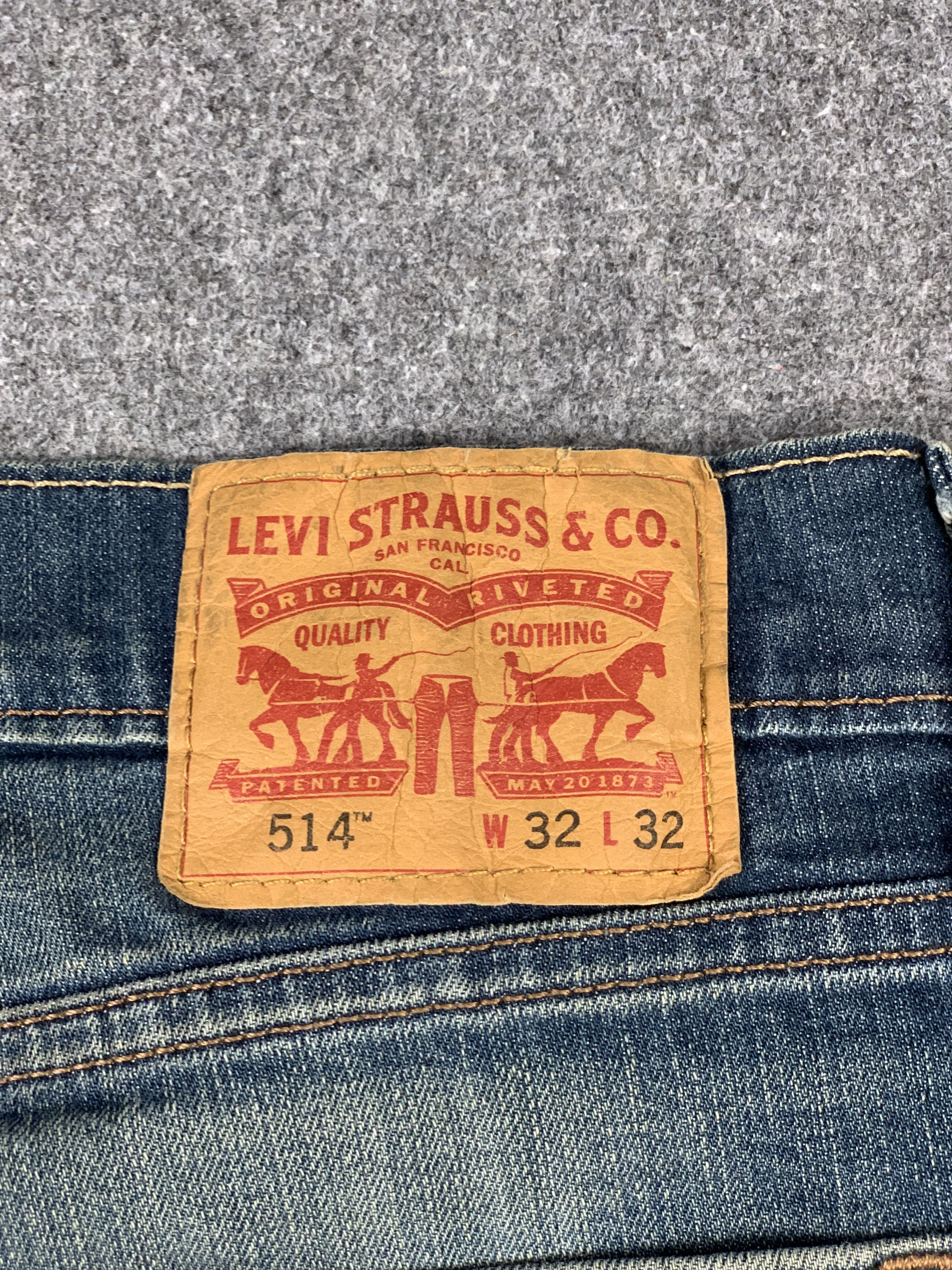Levi's Vintage Levis 514 Faded Blue Jeans DP1958 Size US 32 / EU 48 - 4 Thumbnail