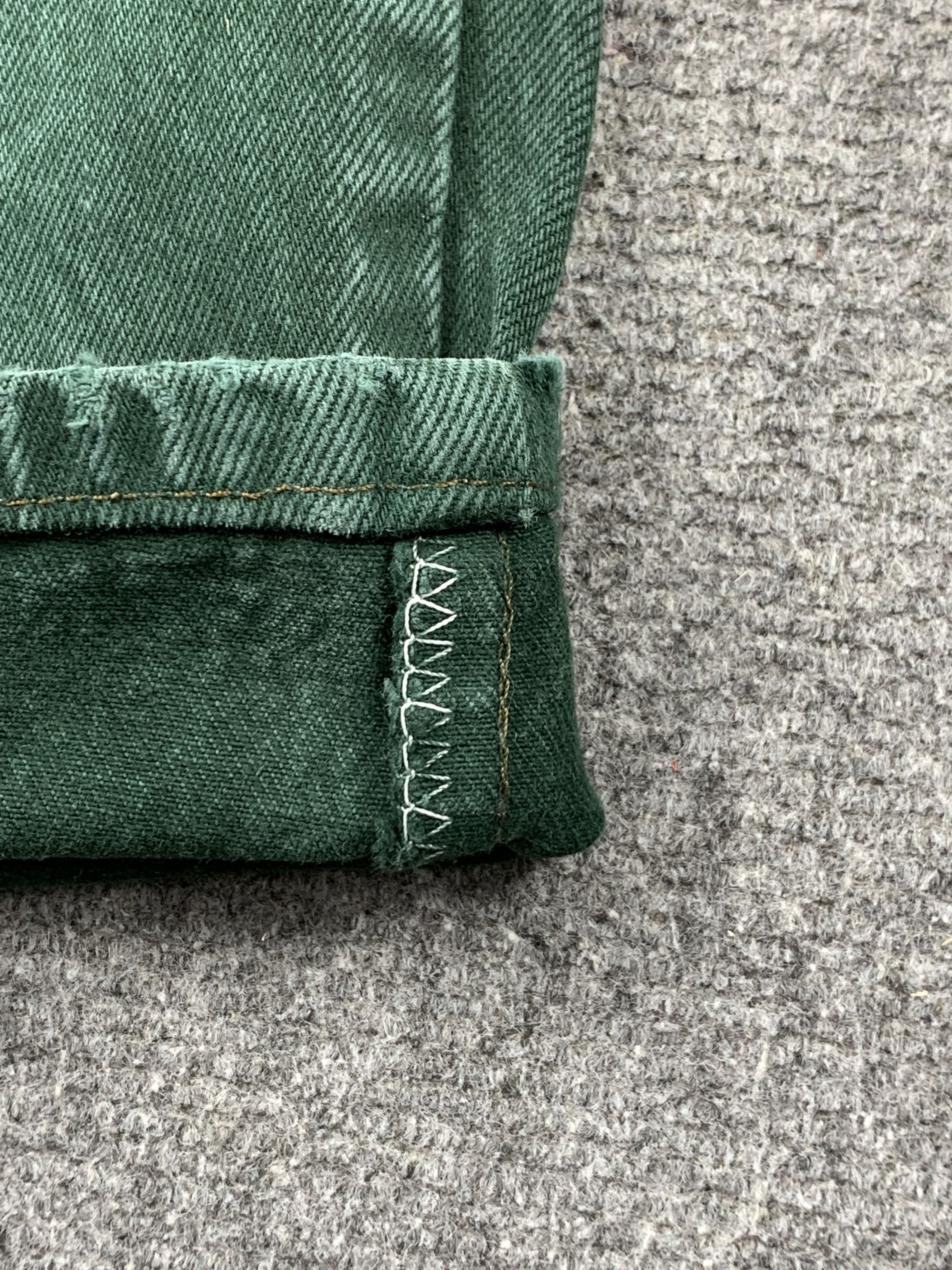 Levi's Vintage 90s Levis 512 Green Jeans DP1962 Size US 26 / EU 42 - 9 Thumbnail